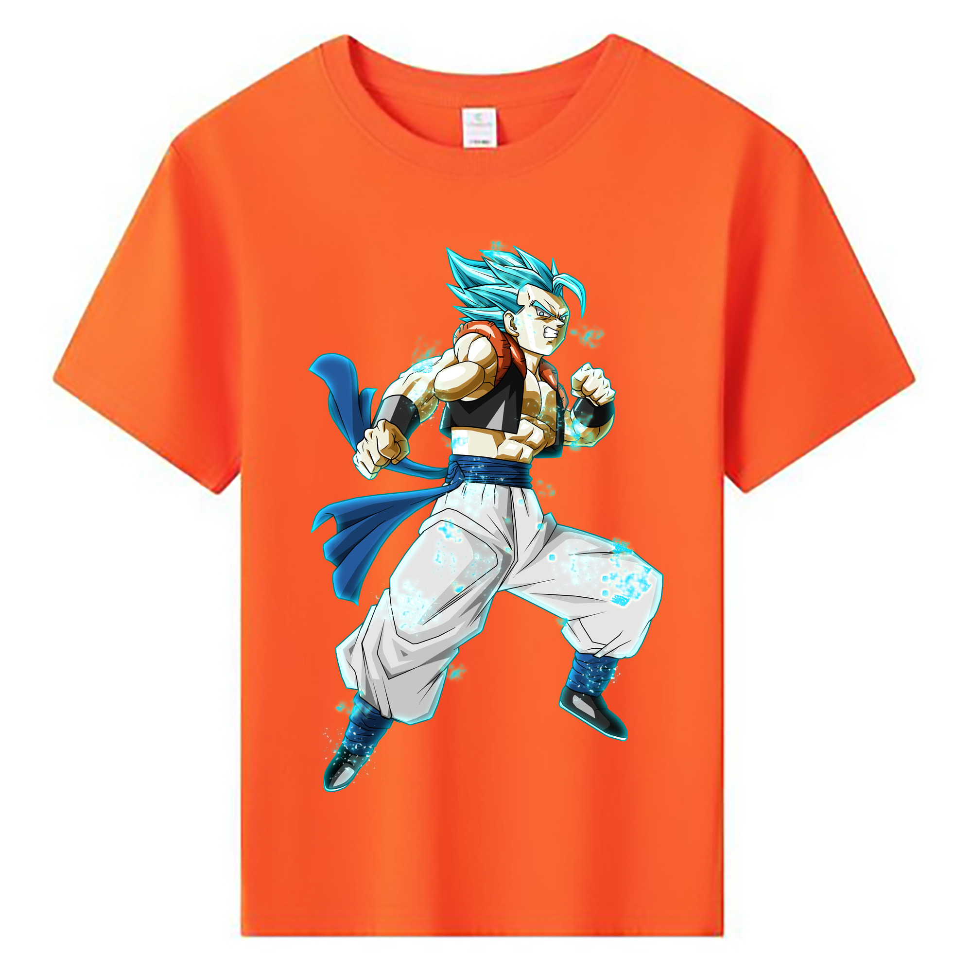 （画像用） ドラゴンボール ベジータ四世（Bejīta Yonsei）DRAGON BALL Vegeta IV 綿100％キッズTシャツ（フロントプリント）