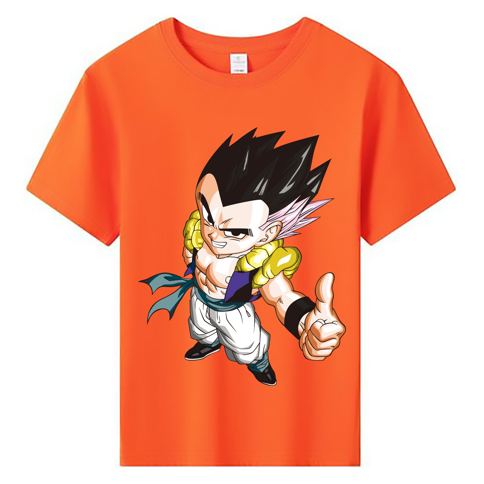 （画像用） ドラゴンボール ベジータ四世（Bejīta Yonsei）DRAGON BALL Vegeta IV 綿100％キッズTシャツ（フロントプリント）