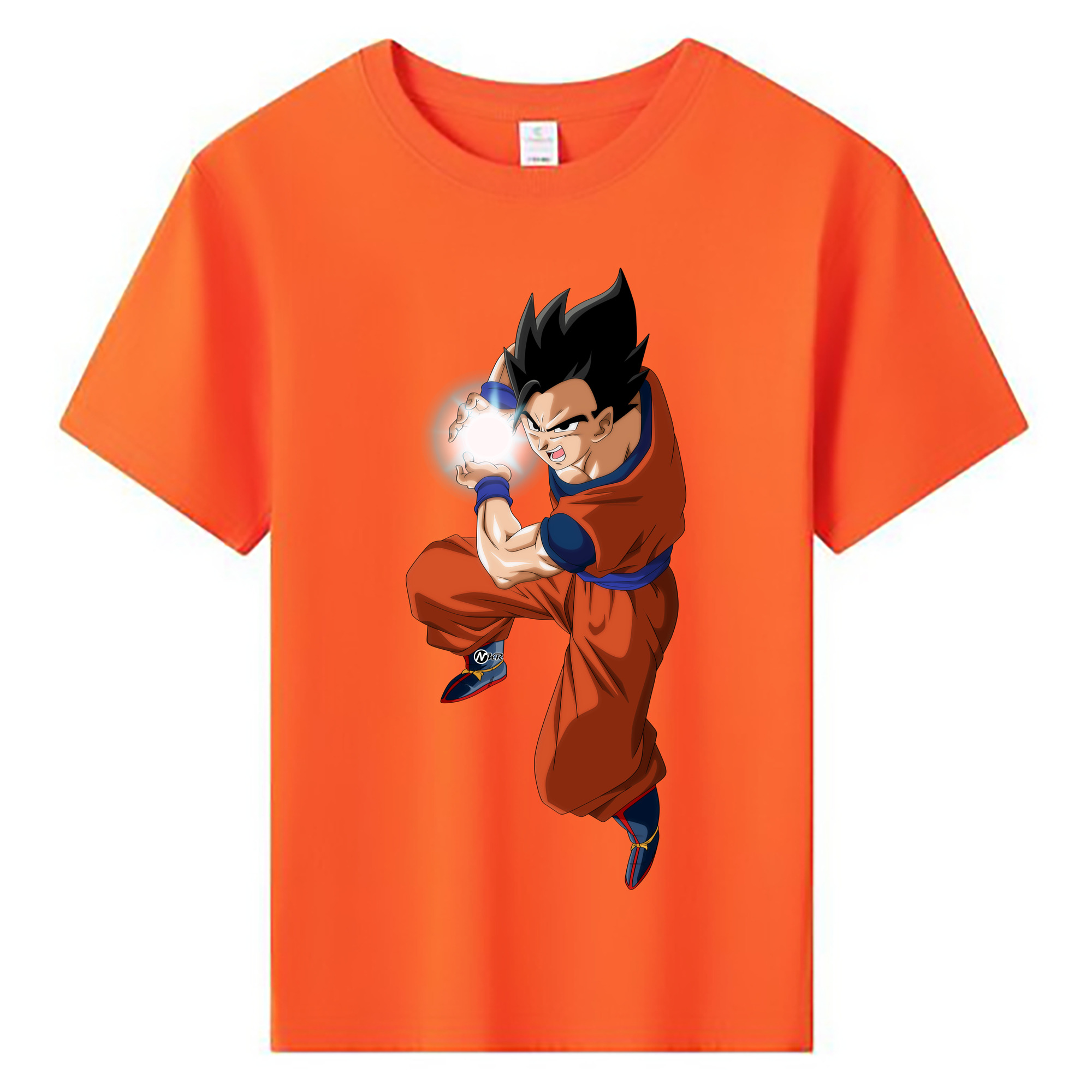 （画像用） ドラゴンボール 孫 悟飯（そんごはん）DRAGON BALL Son Gohan 綿100％キッズTシャツ（フロントプリント）