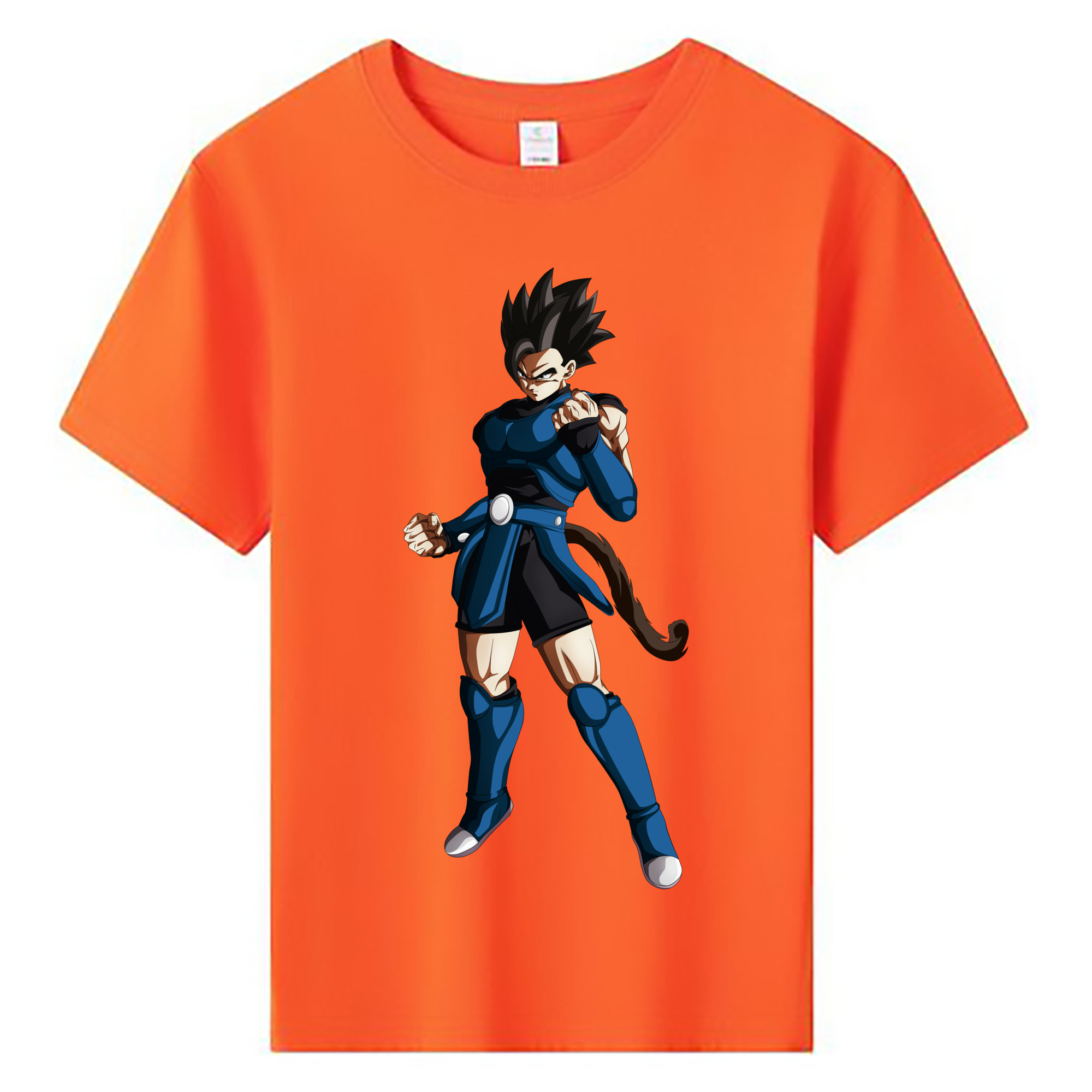 （画像用） ドラゴンボール 孫 悟飯（そんごはん）DRAGON BALL Son Gohan 綿100％キッズTシャツ（フロントプリント）