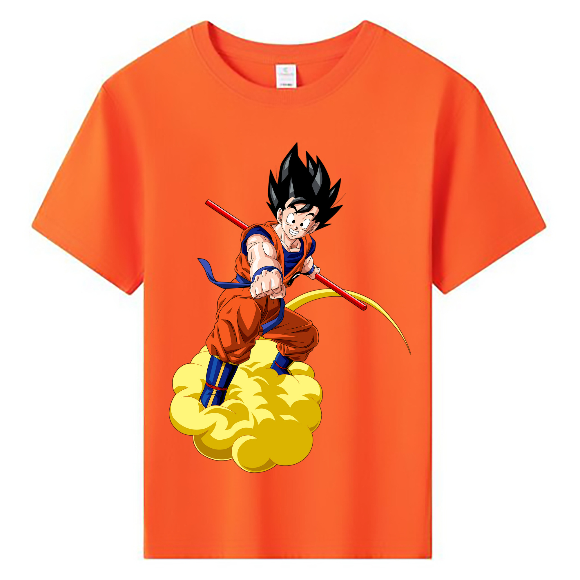 （画像用） ドラゴンボール 孫 悟飯（そんごはん）DRAGON BALL Son Gohan 綿100％キッズTシャツ（フロントプリント）