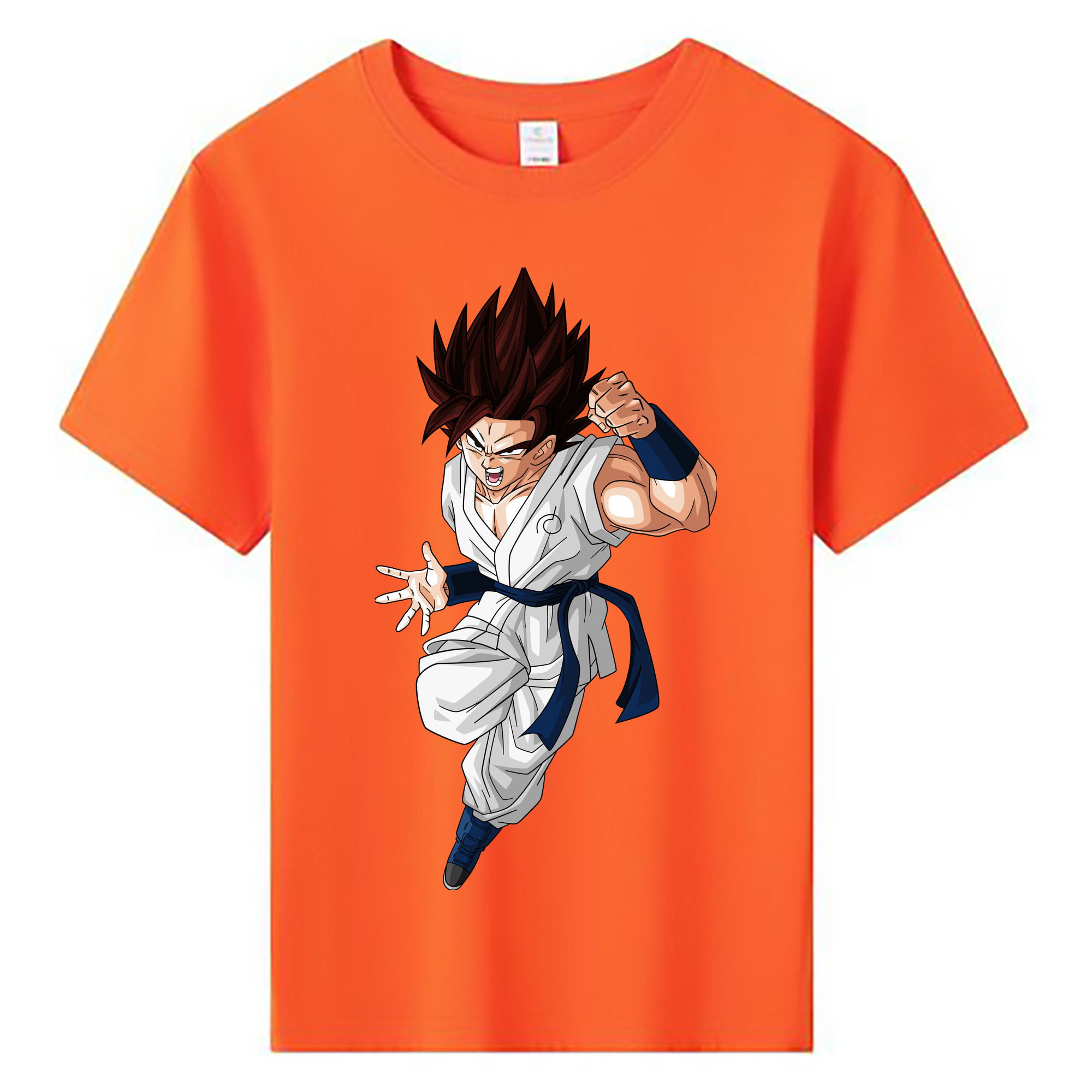 （画像用） ドラゴンボール 孫 悟飯（そんごはん）DRAGON BALL Son Gohan 綿100％キッズTシャツ（フロントプリント）