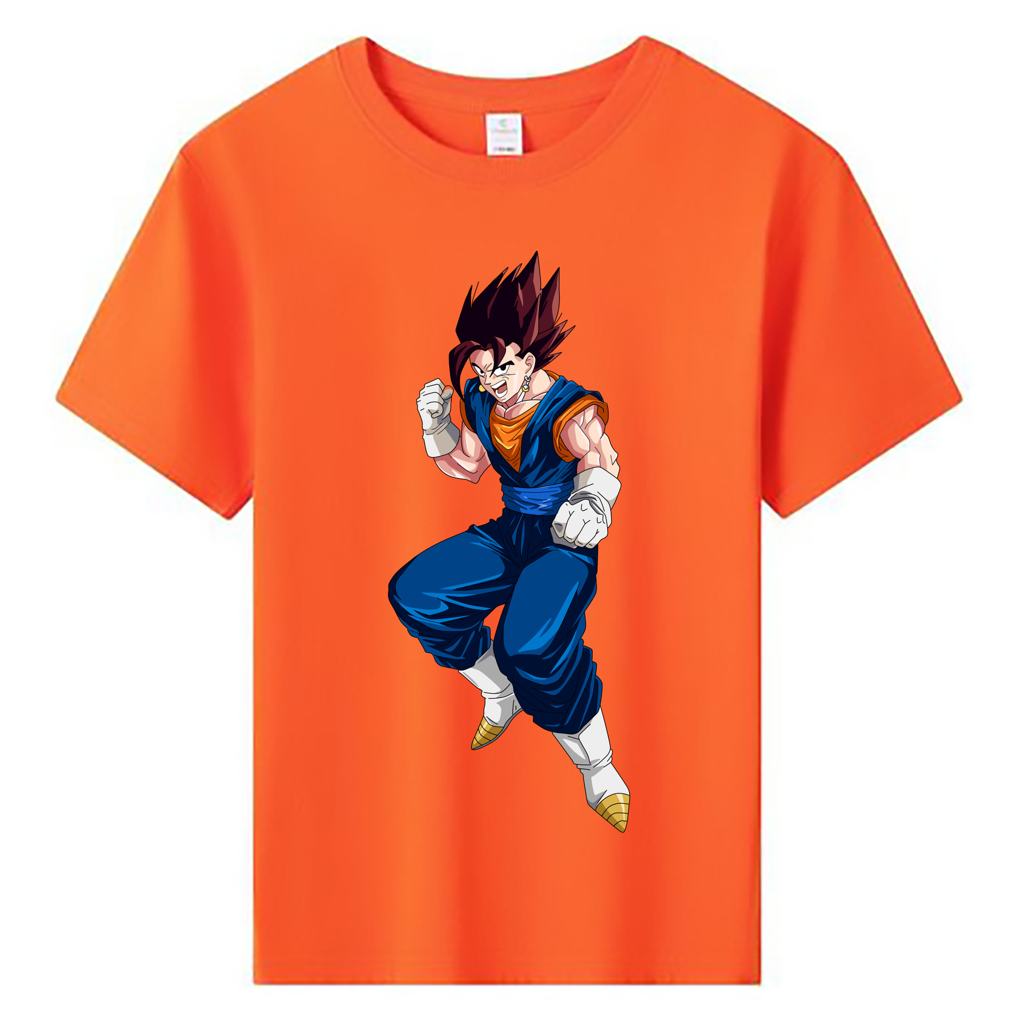 （画像用） ドラゴンボール 孫 悟飯（そんごはん）DRAGON BALL Son Gohan 綿100％キッズTシャツ（フロントプリント）