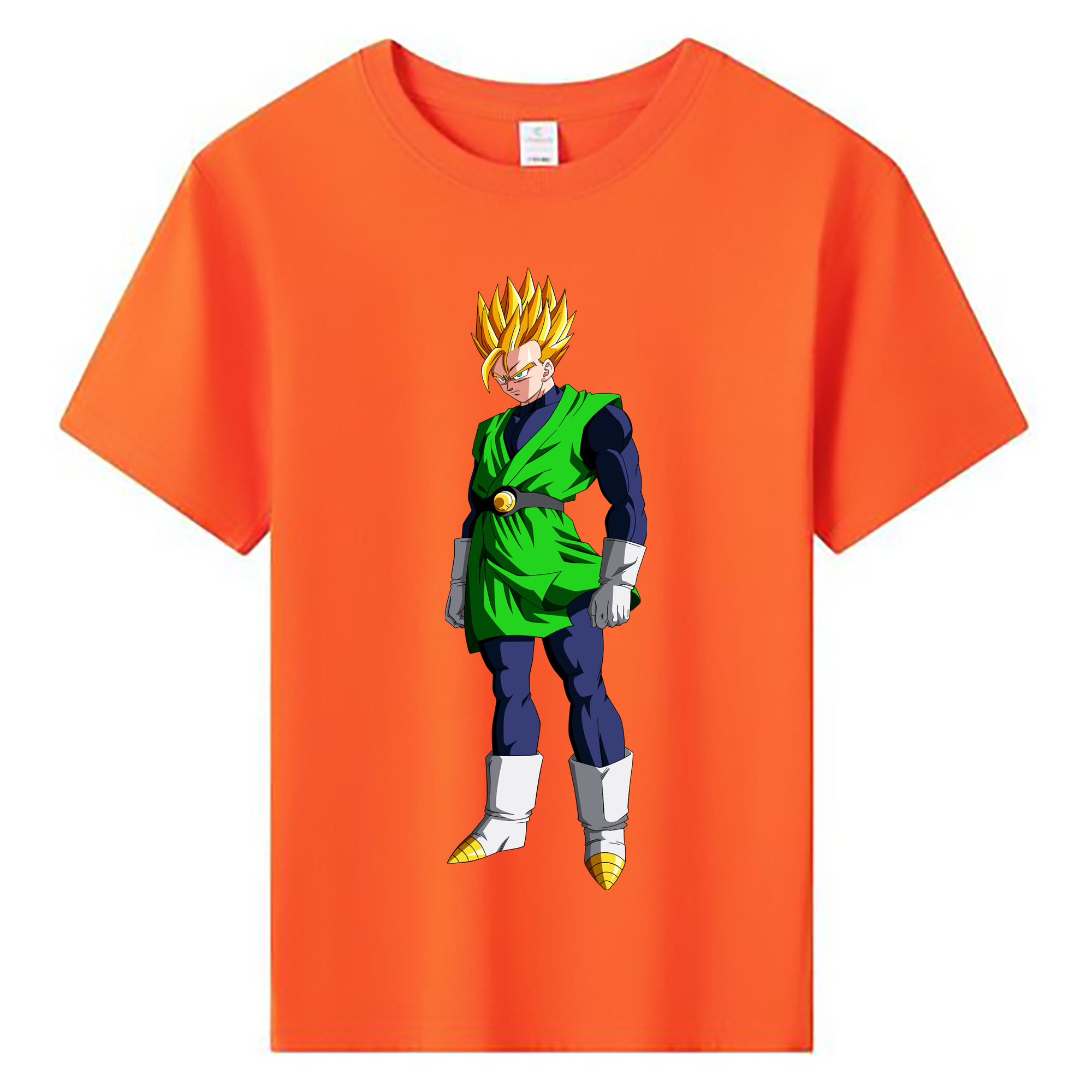 （画像用） ドラゴンボール 孫 悟飯（そんごはん）DRAGON BALL Son Gohan 綿100％キッズTシャツ（フロントプリント）