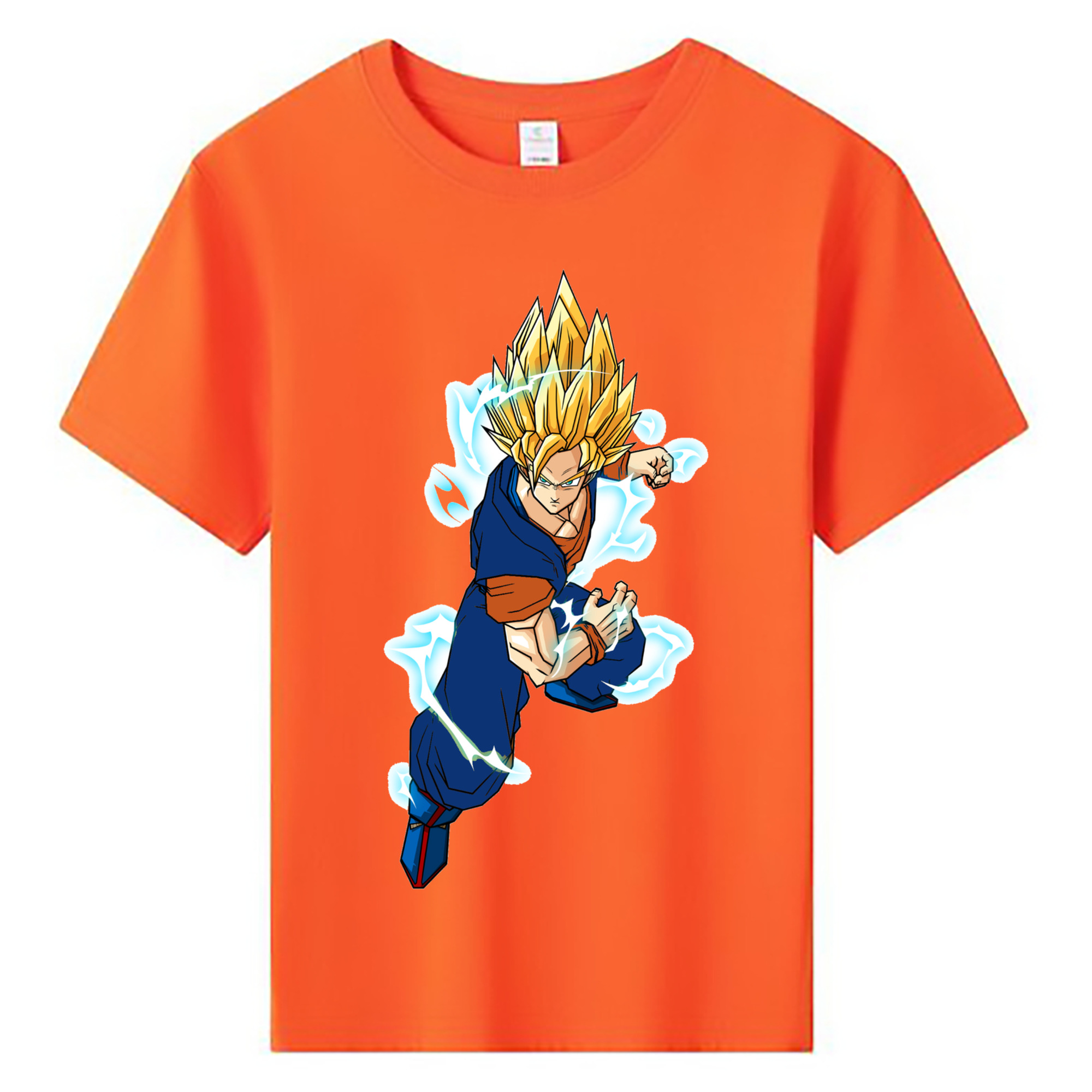 （画像用） ドラゴンボール 孫 悟飯（そんごはん）DRAGON BALL Son Gohan 綿100％キッズTシャツ（フロントプリント）