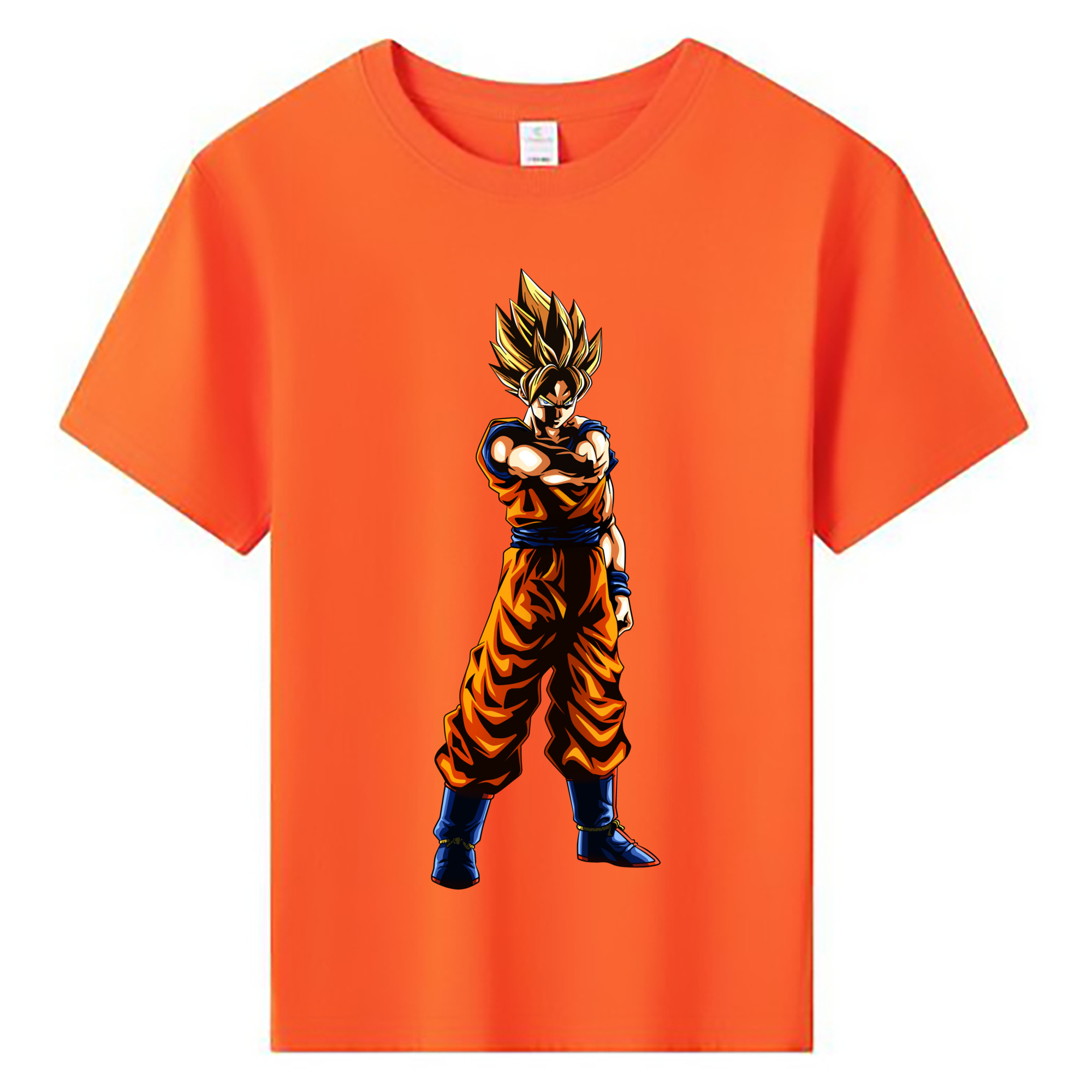 （画像用） ドラゴンボール 孫 悟飯（そんごはん）DRAGON BALL Son Gohan 綿100％キッズTシャツ（フロントプリント）