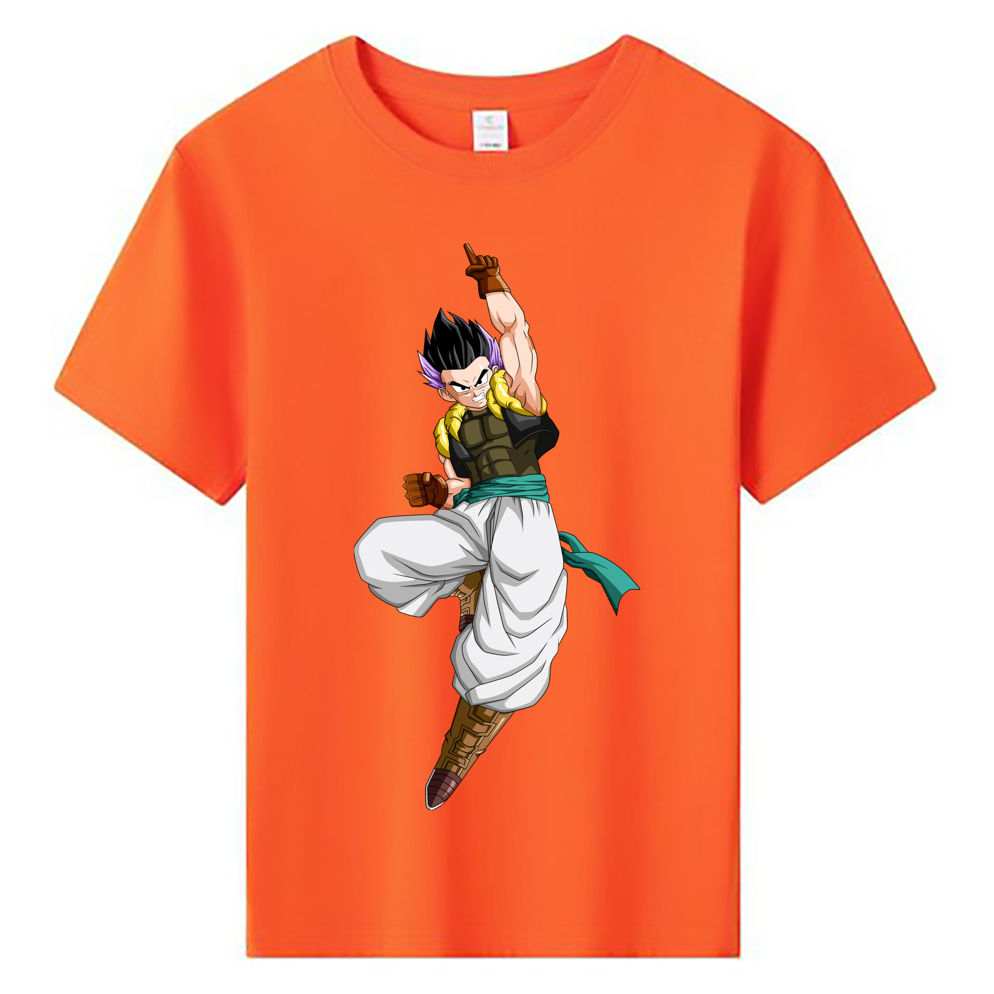 （画像用） ドラゴンボール 孫 悟飯（そんごはん）DRAGON BALL Son Gohan 綿100％キッズTシャツ（フロントプリント）