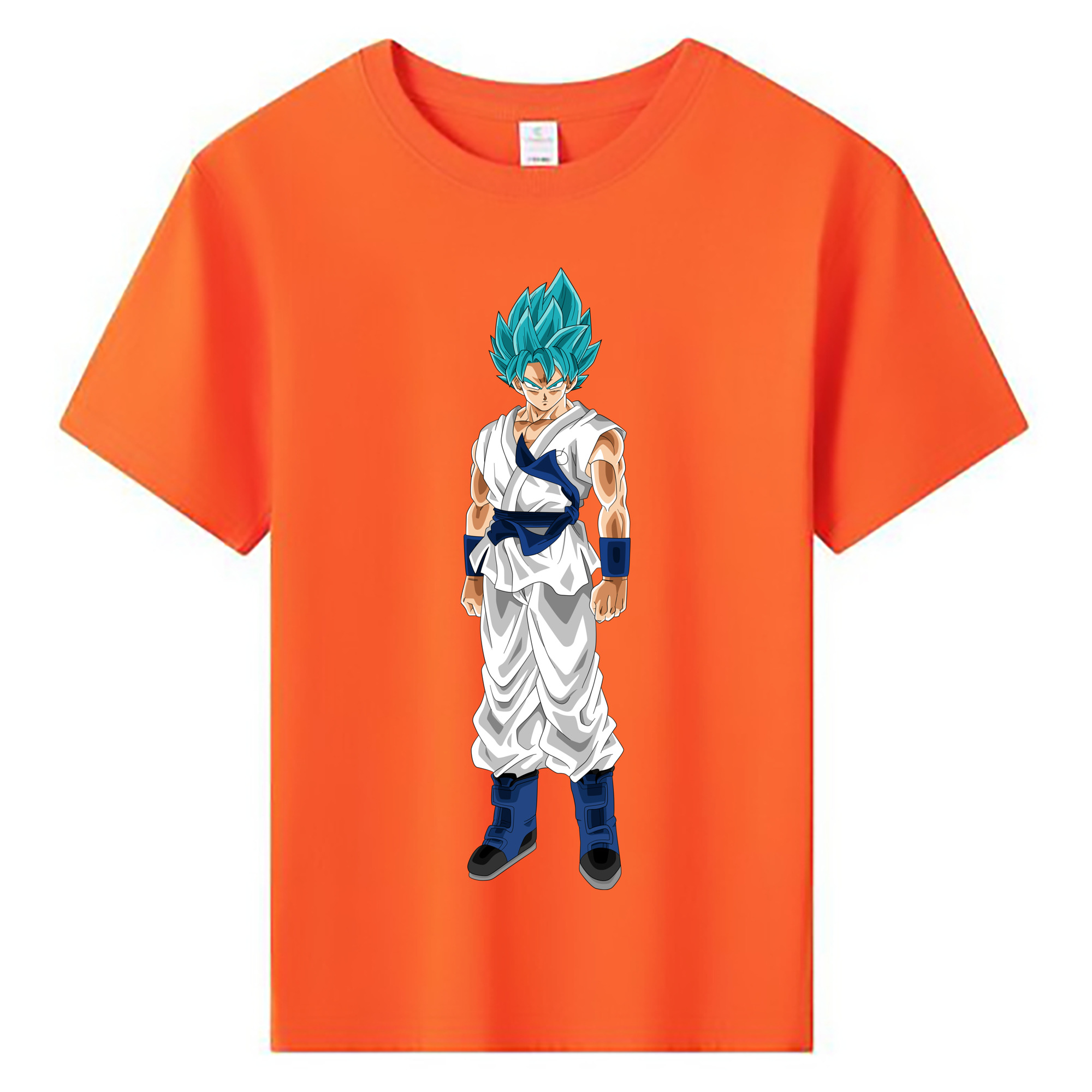 （画像用） ドラゴンボール 孫 悟飯（そんごはん）DRAGON BALL Son Gohan 綿100％キッズTシャツ（フロントプリント）
