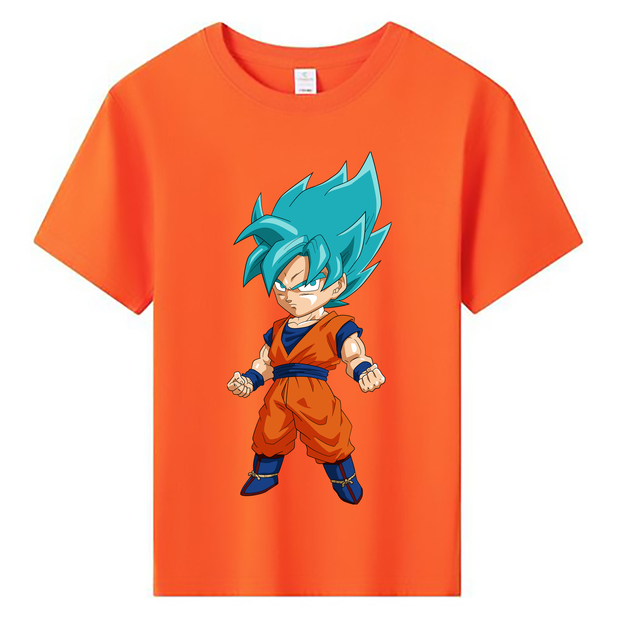 （画像用） ドラゴンボール 孫 悟飯（そんごはん）DRAGON BALL Son Gohan 綿100％キッズTシャツ（フロントプリント）