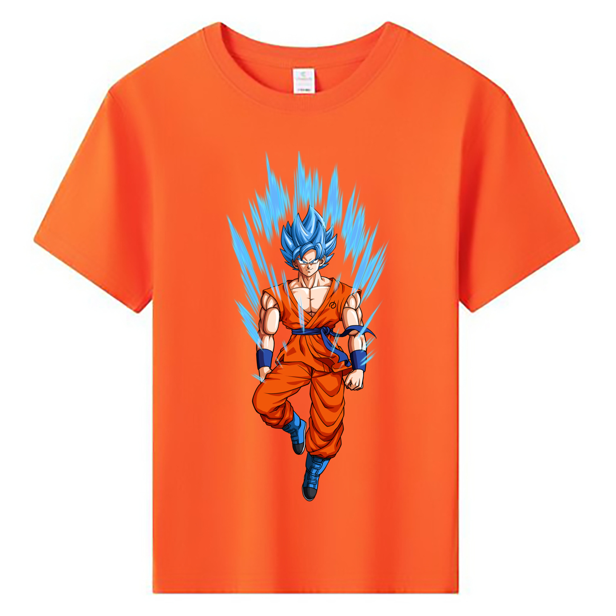 （画像用） ドラゴンボール 孫 悟飯（そんごはん）DRAGON BALL Son Gohan 綿100％キッズTシャツ（フロントプリント）