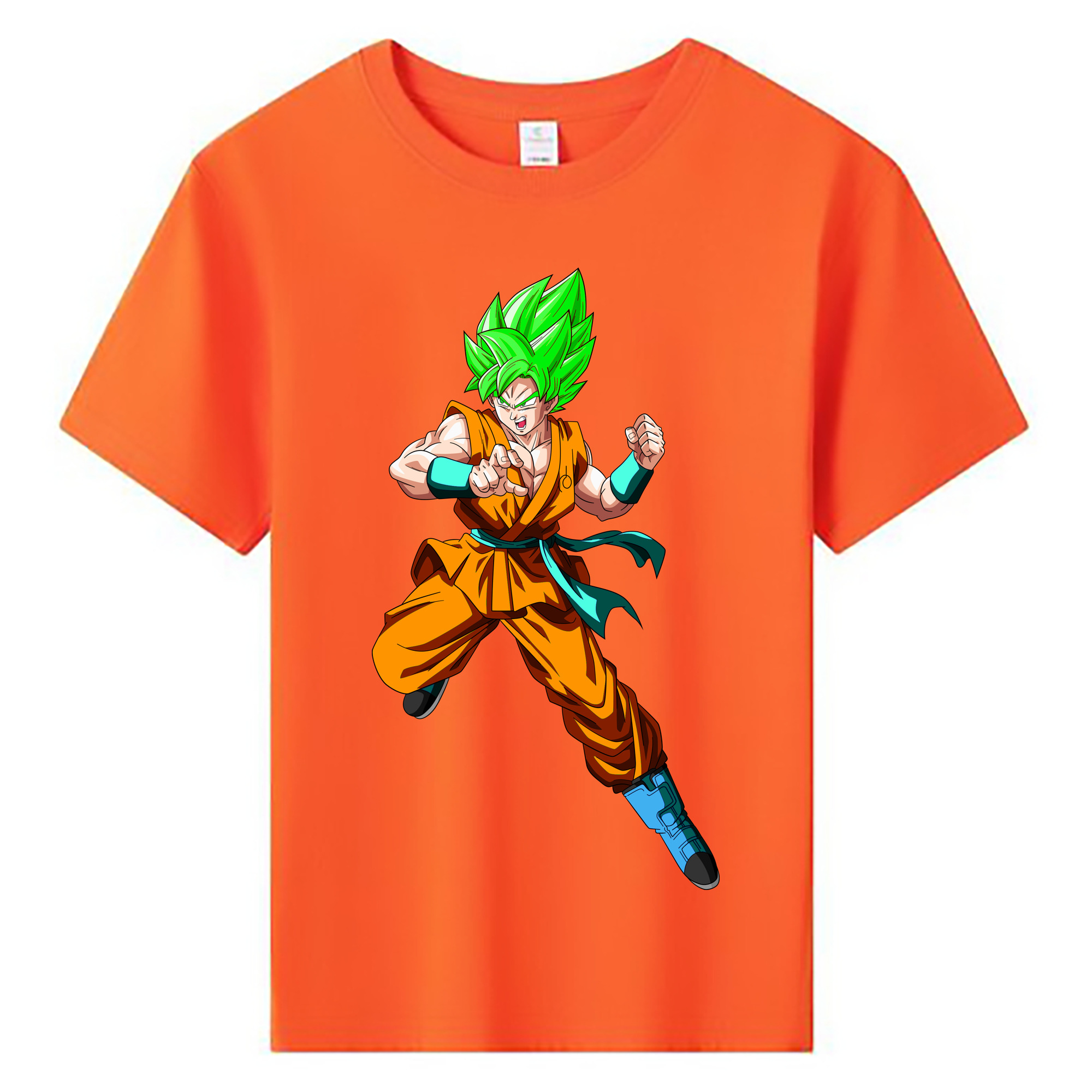 （画像用） ドラゴンボール 孫 悟飯（そんごはん）DRAGON BALL Son Gohan 綿100％キッズTシャツ（フロントプリント）