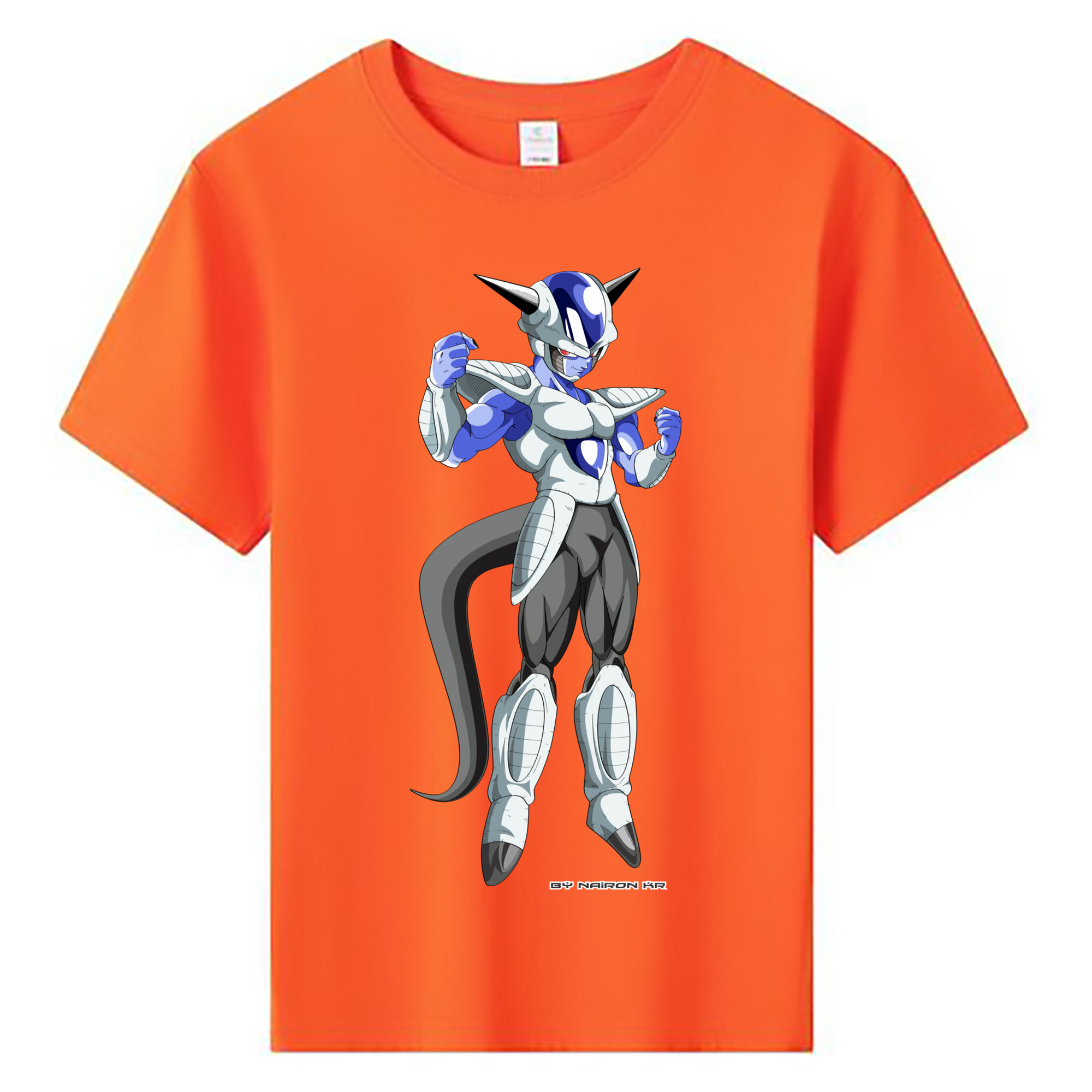 （画像用） ドラゴンボール フリーザ DRAGON BALL Frieza 綿100％キッズTシャツ（フロントプリント）