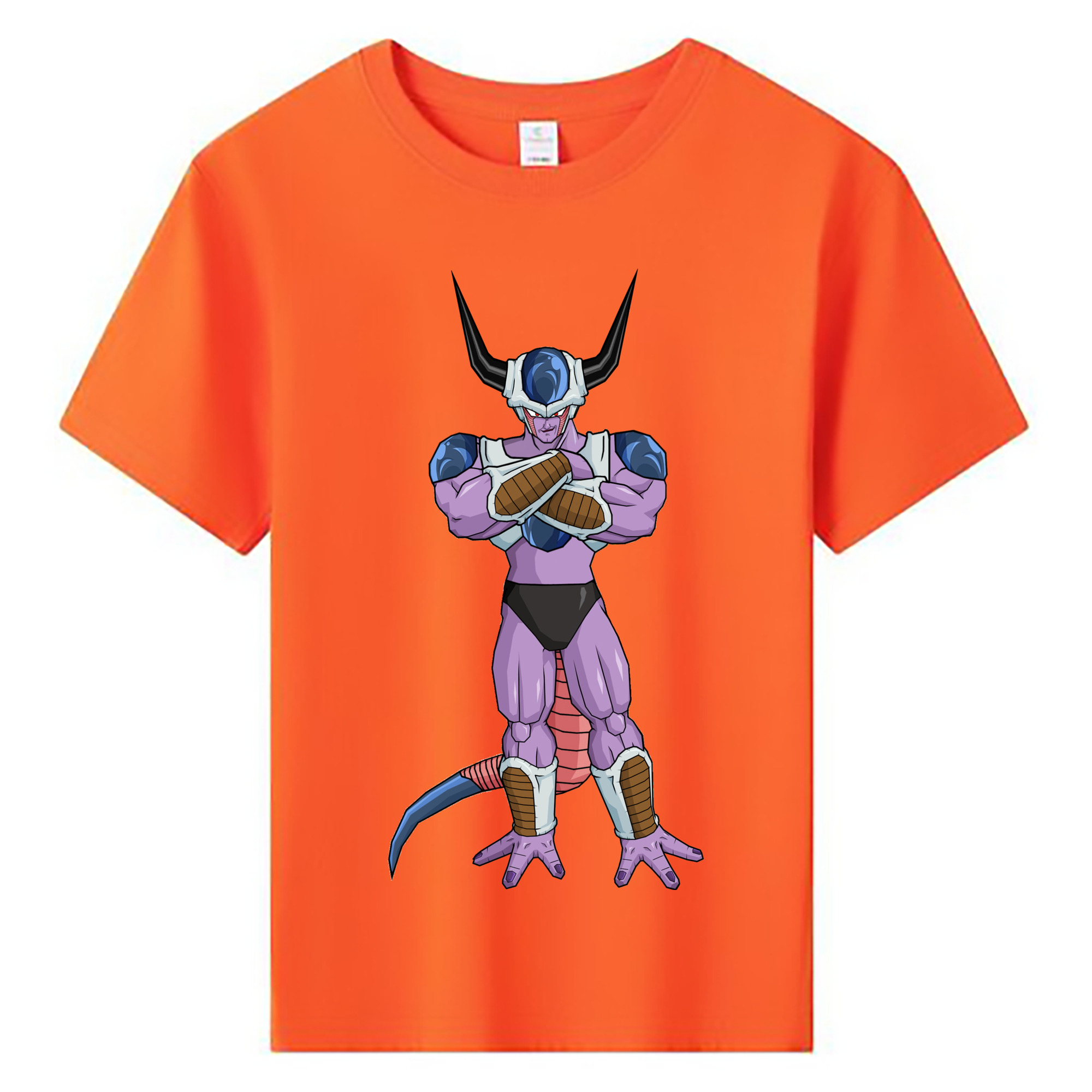 （画像用） ドラゴンボール フリーザ DRAGON BALL Frieza 綿100％キッズTシャツ（フロントプリント）