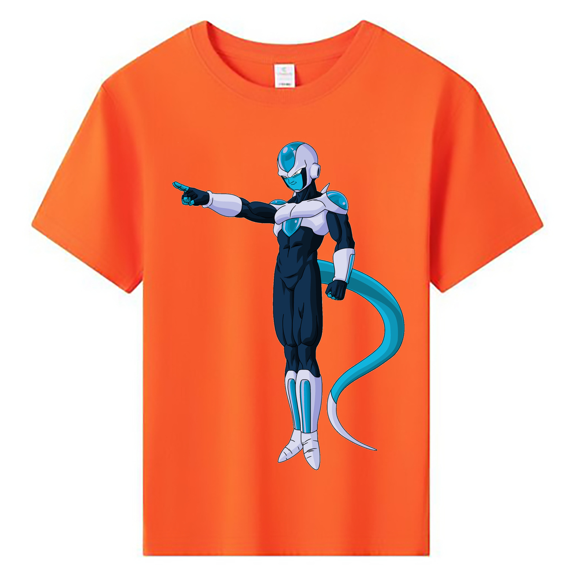 （画像用） ドラゴンボール フリーザ DRAGON BALL Frieza 綿100％キッズTシャツ（フロントプリント）