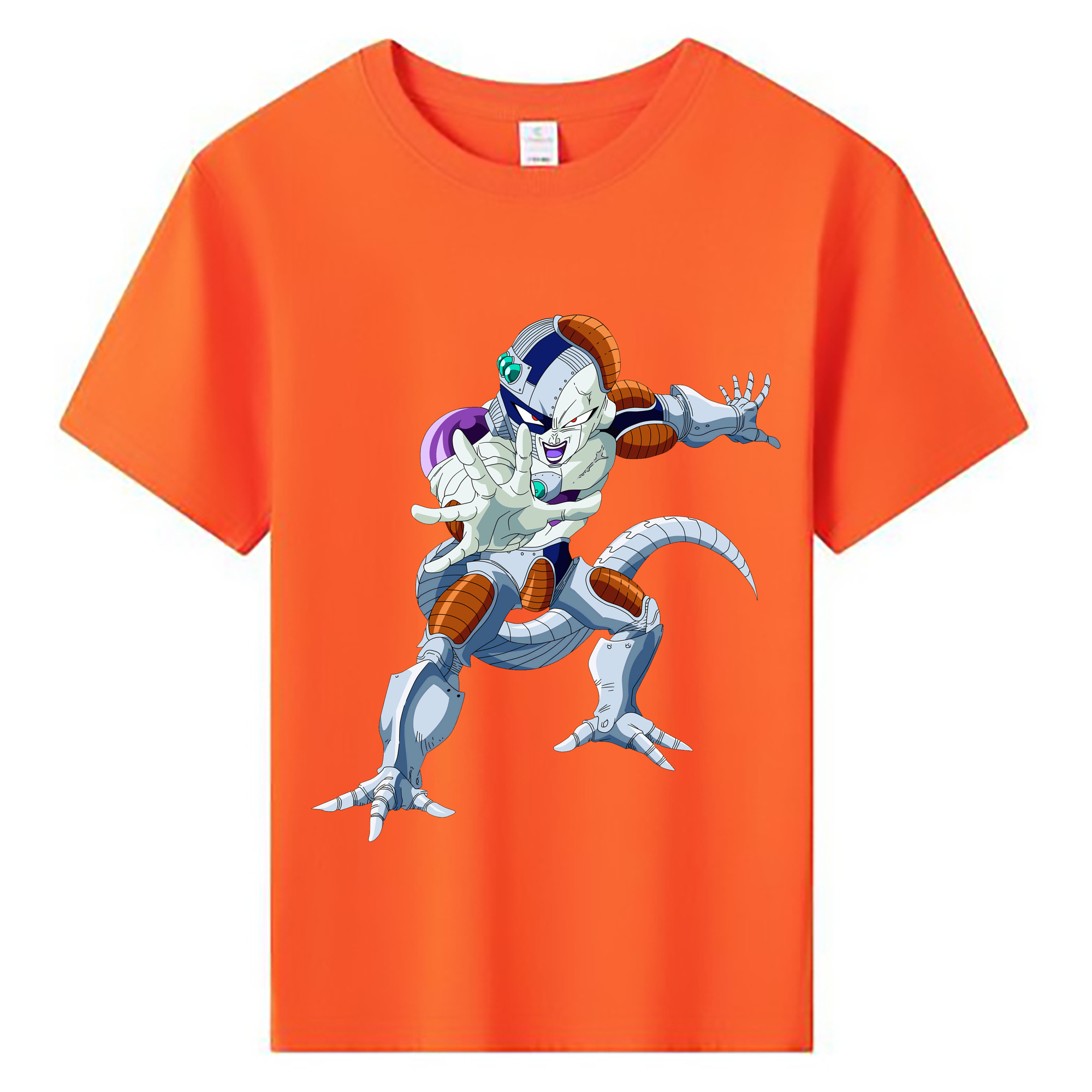 （画像用） ドラゴンボール フリーザ DRAGON BALL Frieza 綿100％キッズTシャツ（フロントプリント）