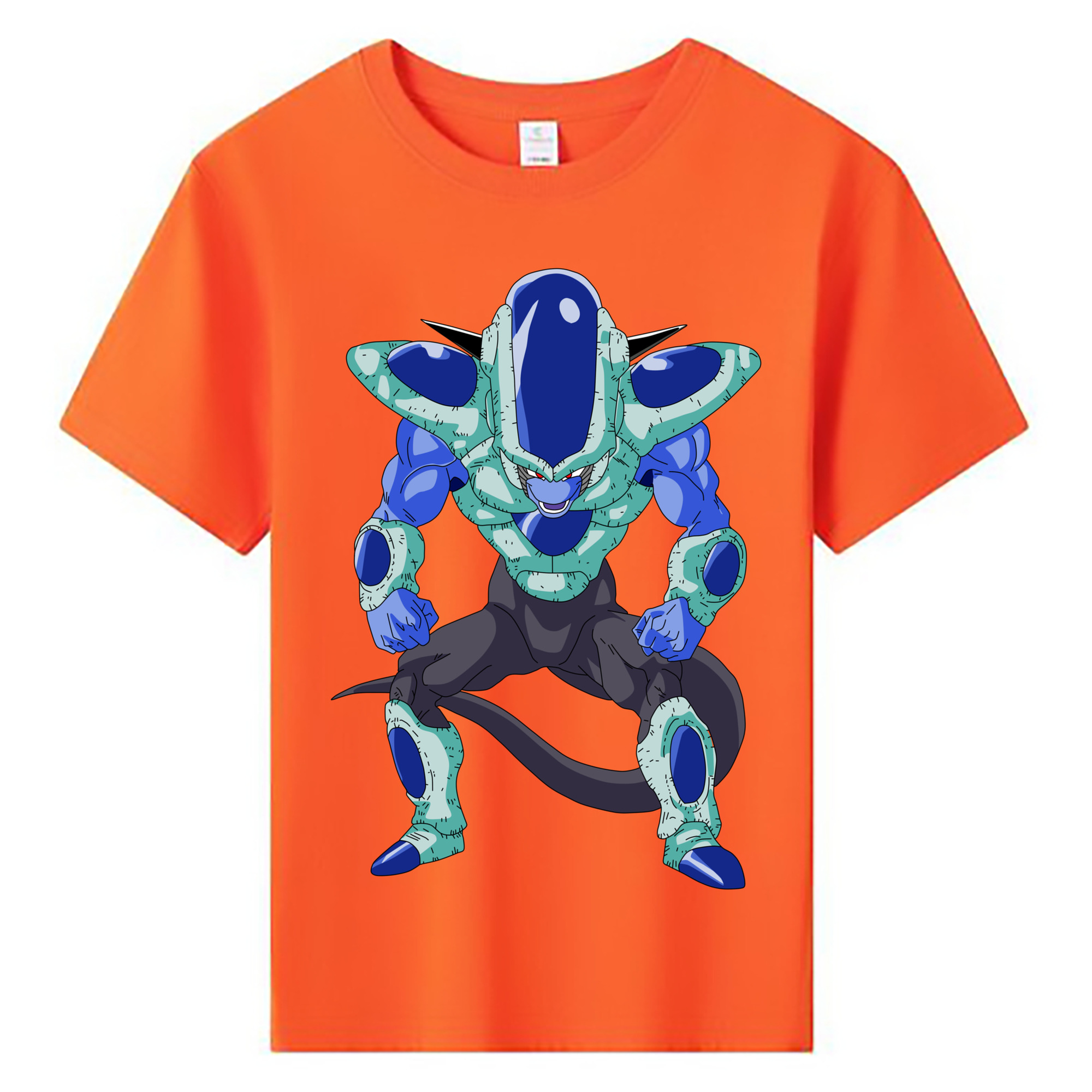 （画像用） ドラゴンボール フリーザ DRAGON BALL Frieza 綿100％キッズTシャツ（フロントプリント）
