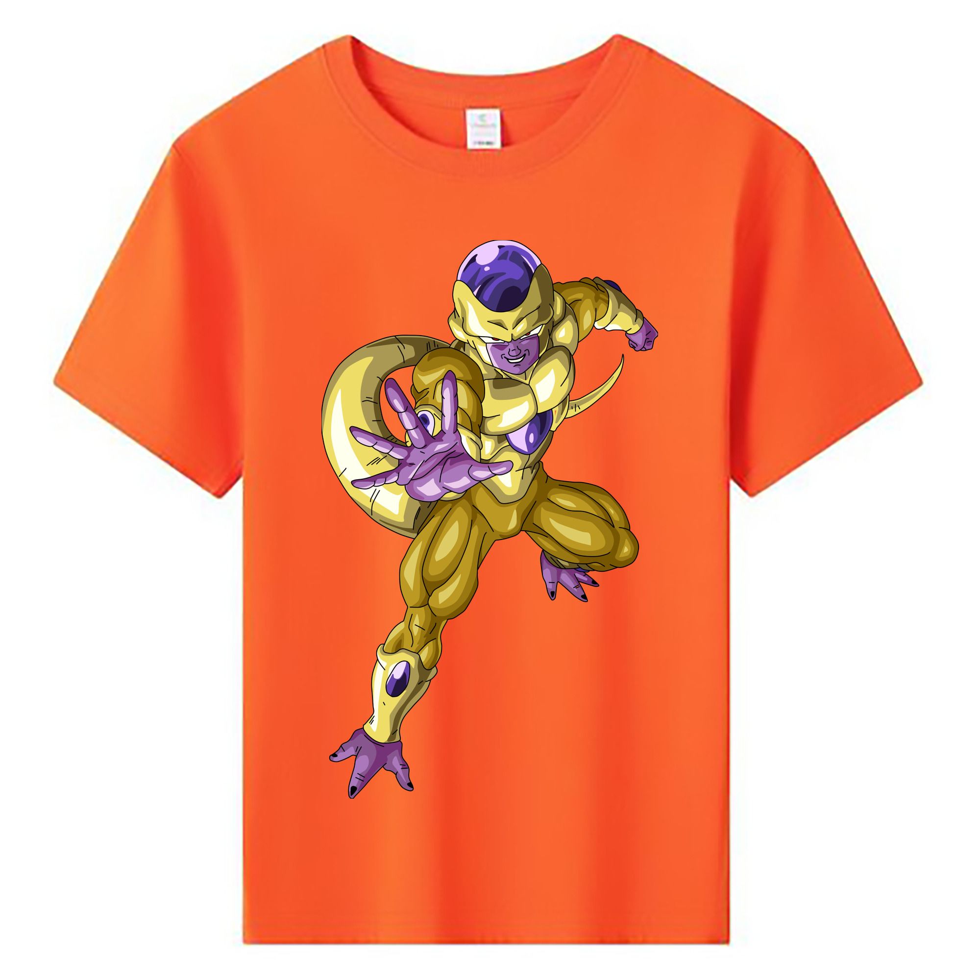 （画像用） ドラゴンボール フリーザ DRAGON BALL Frieza 綿100％キッズTシャツ（フロントプリント）
