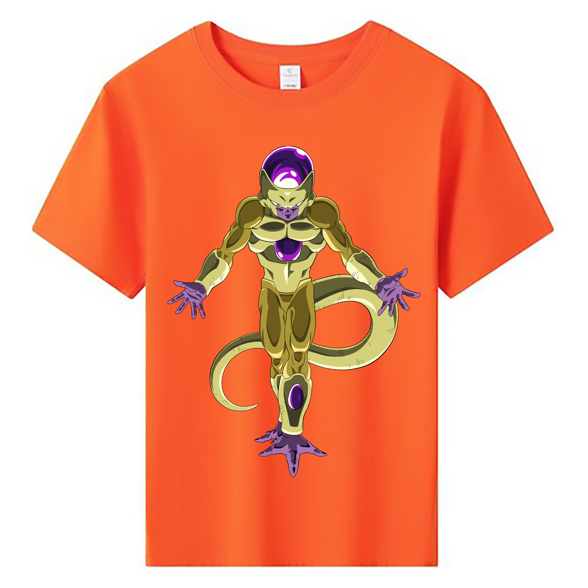 （画像用） ドラゴンボール フリーザ DRAGON BALL Frieza 綿100％キッズTシャツ（フロントプリント）