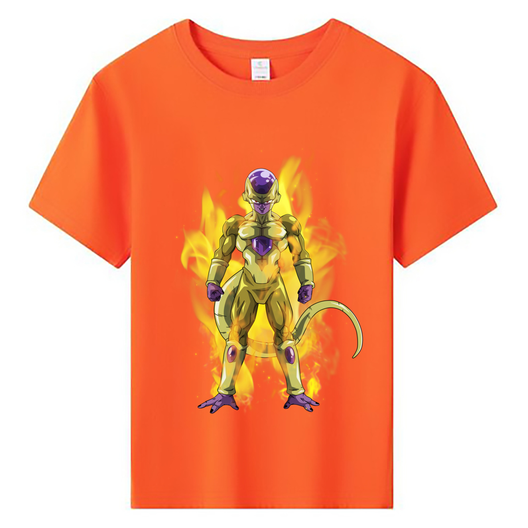 （画像用） ドラゴンボール フリーザ DRAGON BALL Frieza 綿100％キッズTシャツ（フロントプリント）