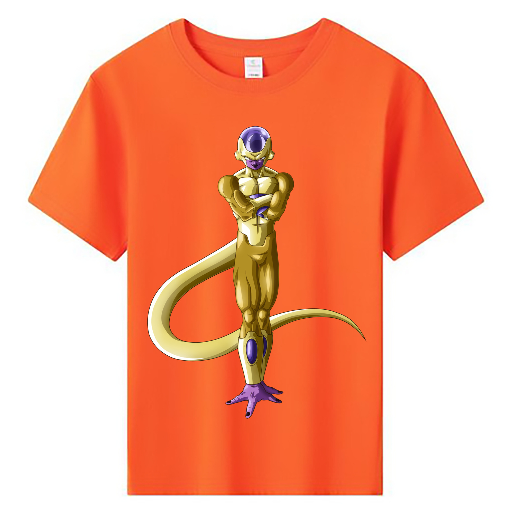 （画像用） ドラゴンボール フリーザ DRAGON BALL Frieza 綿100％キッズTシャツ（フロントプリント）