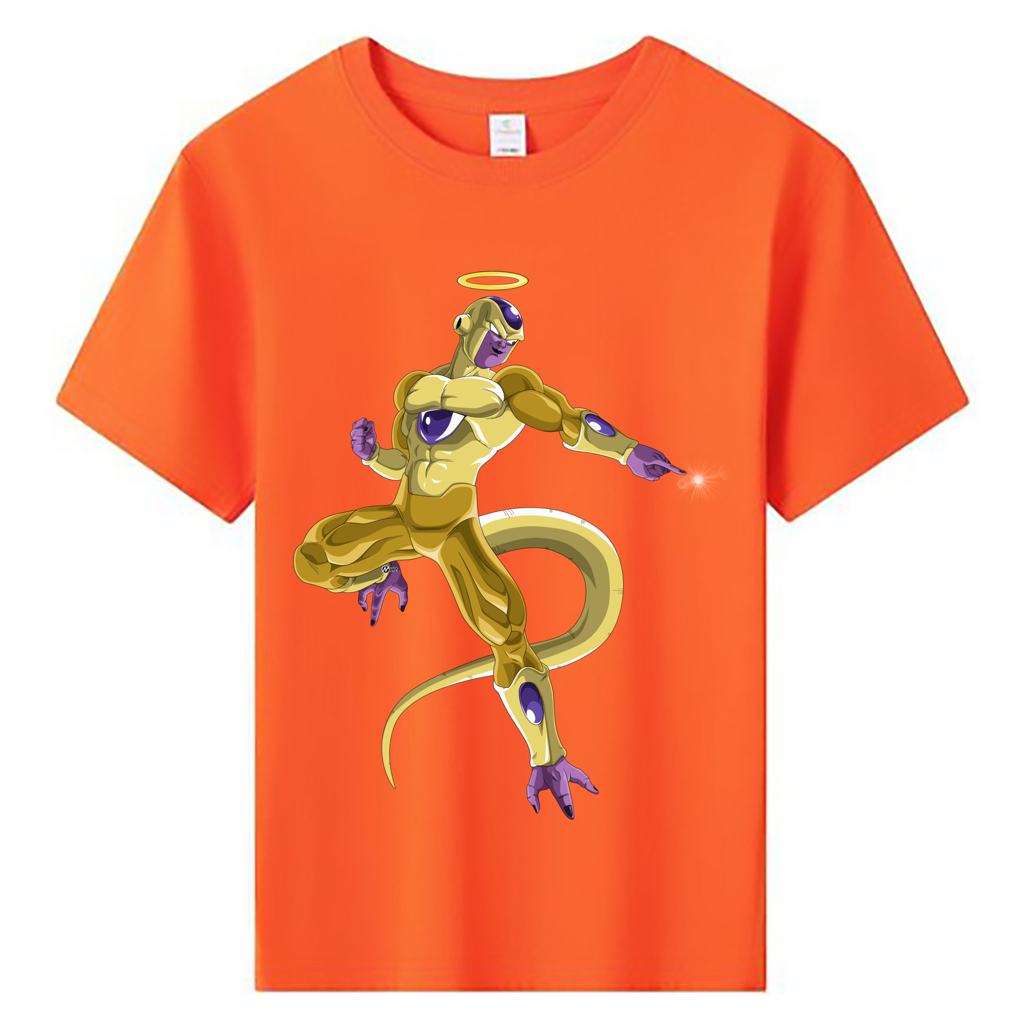（画像用） ドラゴンボール フリーザ DRAGON BALL Frieza 綿100％キッズTシャツ（フロントプリント）