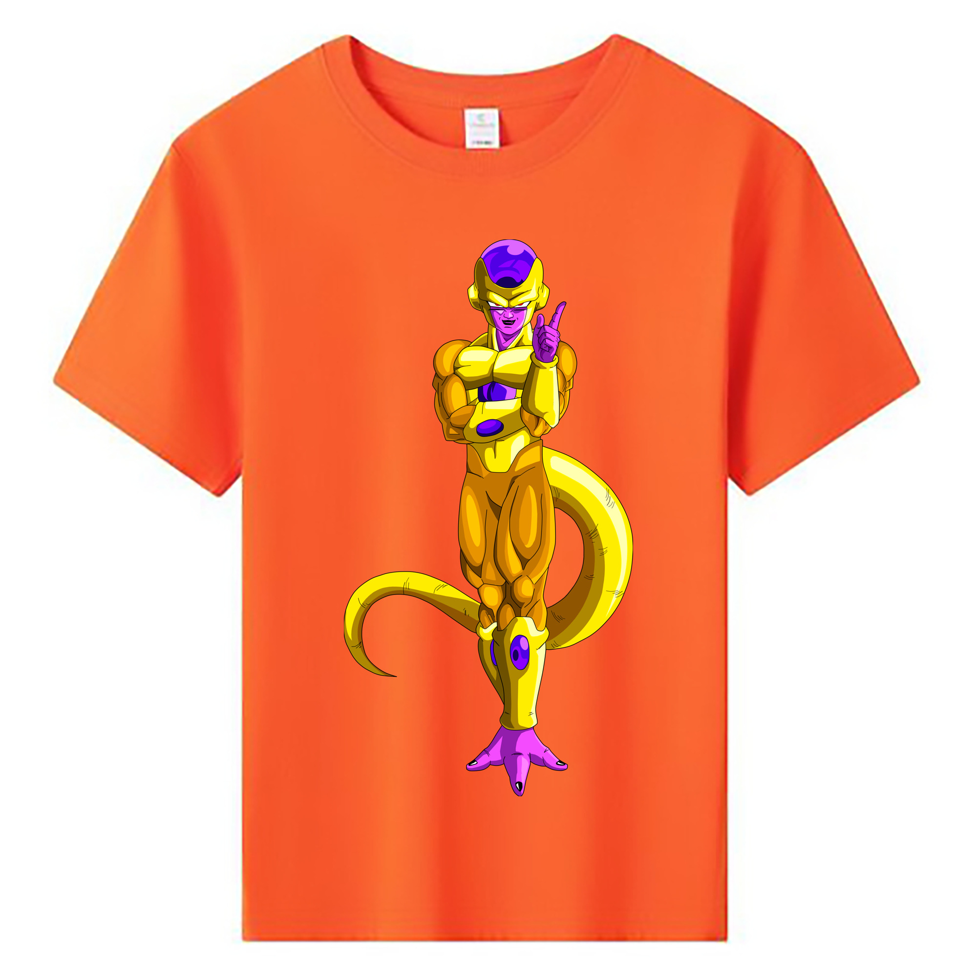 （画像用） ドラゴンボール フリーザ DRAGON BALL Frieza 綿100％キッズTシャツ（フロントプリント）