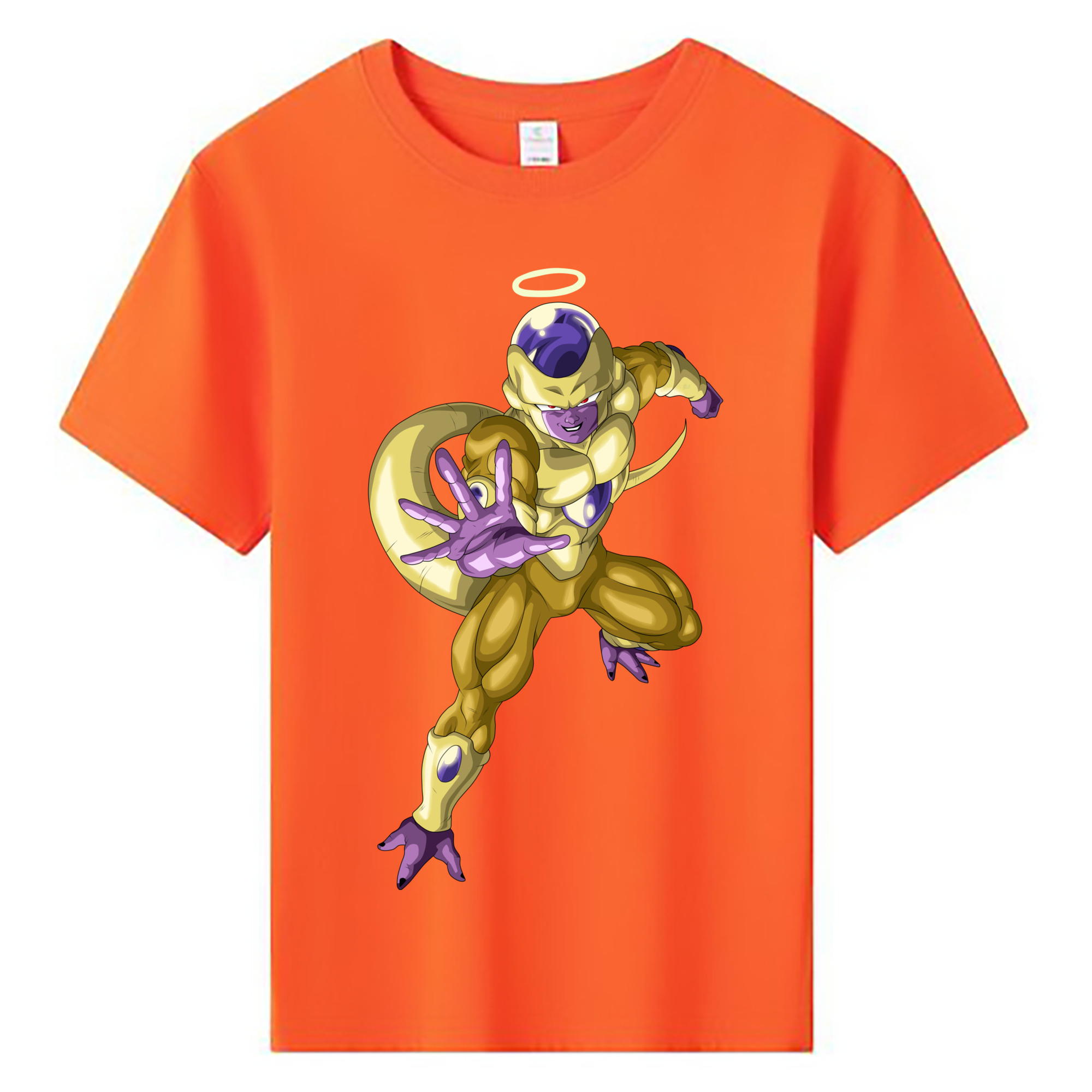 （画像用） ドラゴンボール フリーザ DRAGON BALL Frieza 綿100％キッズTシャツ（フロントプリント）