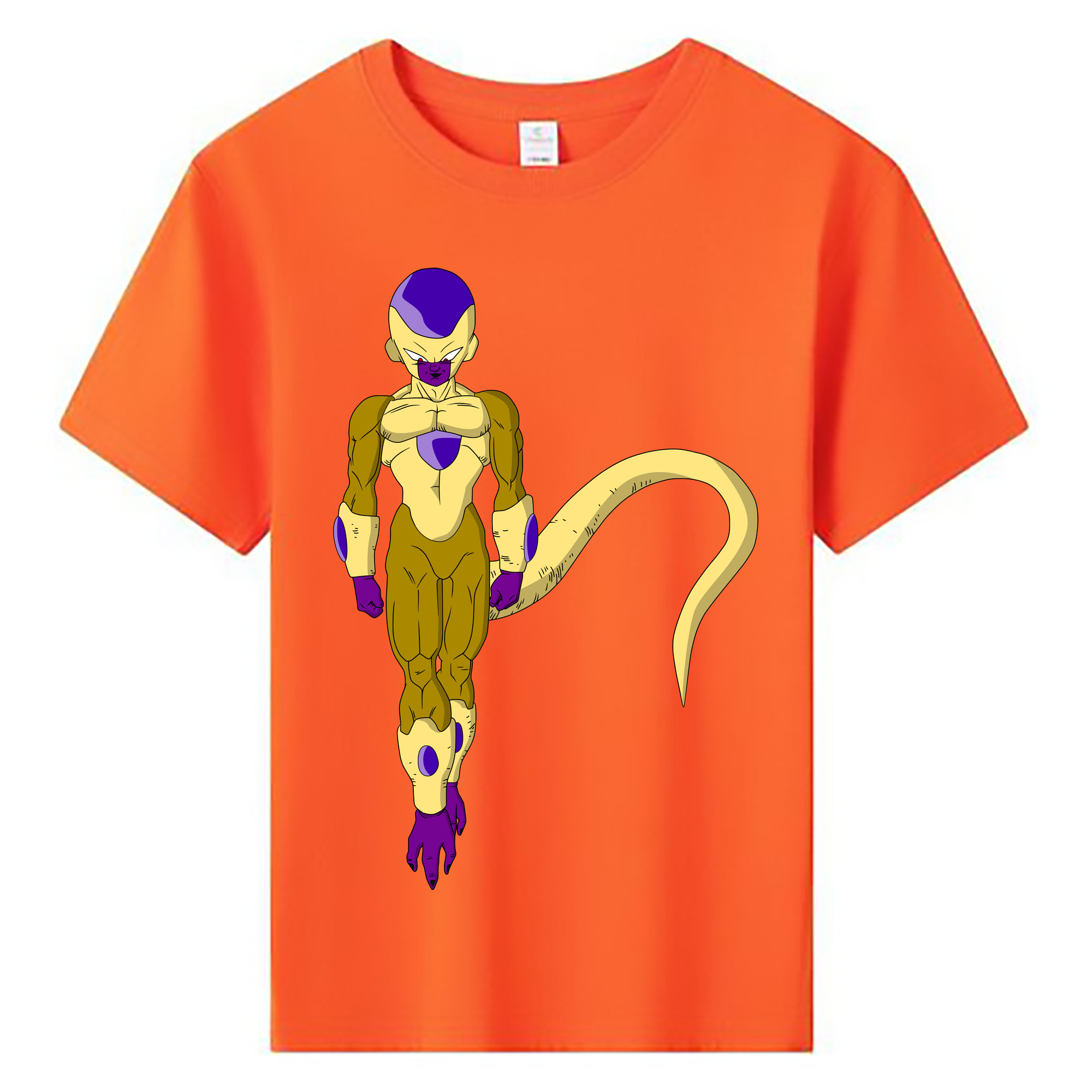 （画像用） ドラゴンボール フリーザ DRAGON BALL Frieza 綿100％キッズTシャツ（フロントプリント）