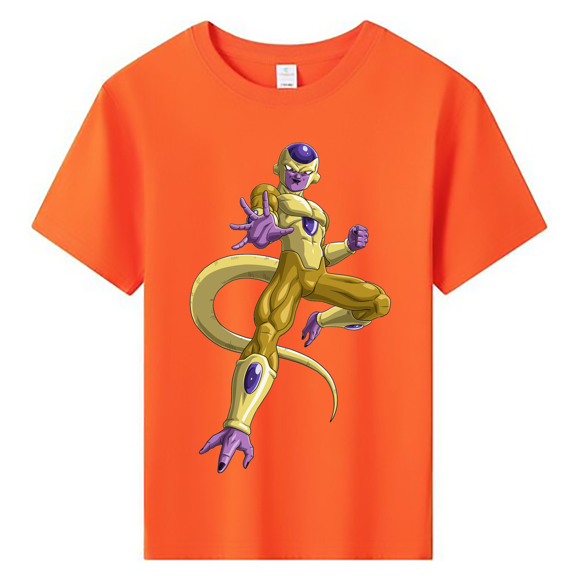 （画像用） ドラゴンボール フリーザ DRAGON BALL Frieza 綿100％キッズTシャツ（フロントプリント）
