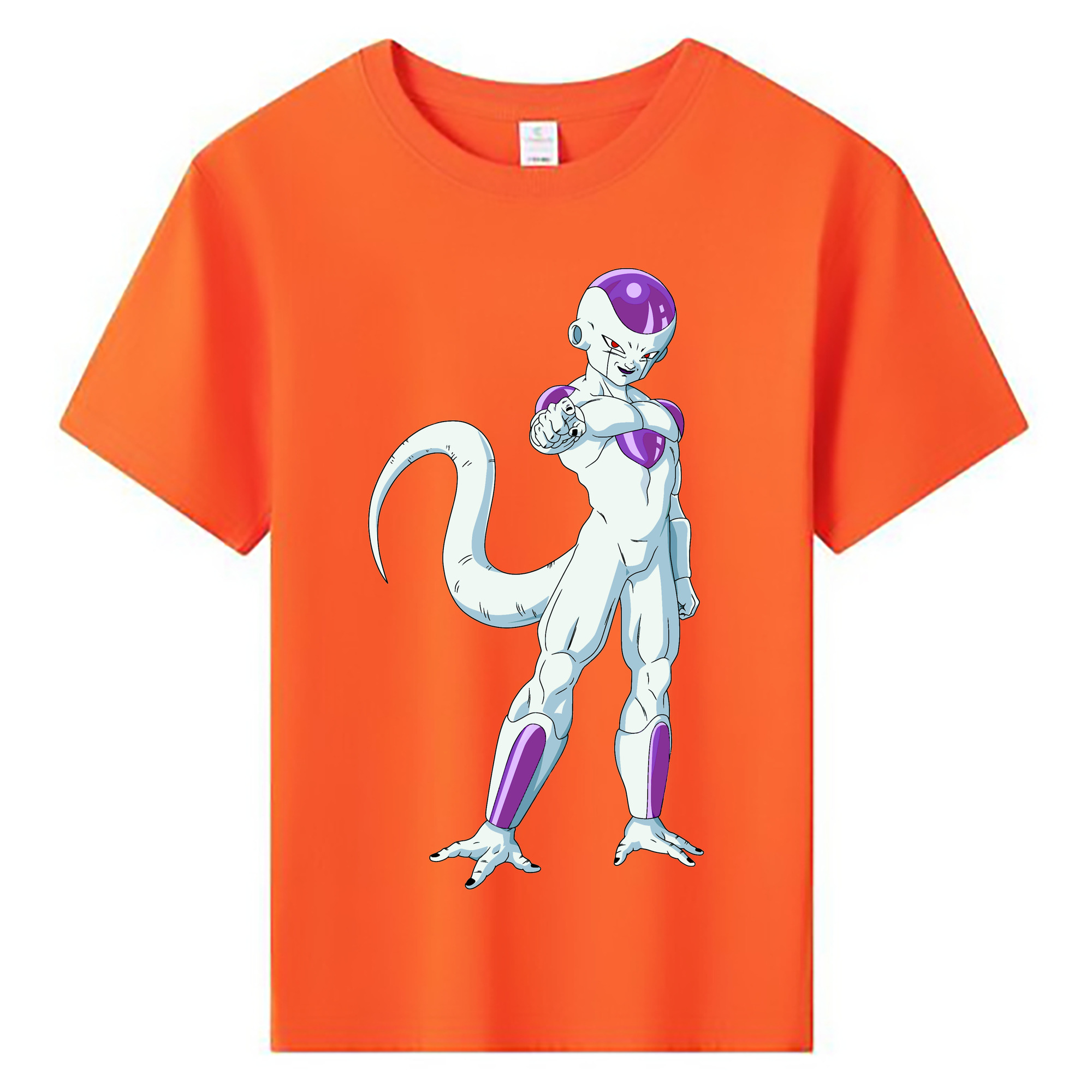 （画像用） ドラゴンボール フリーザ DRAGON BALL Frieza 綿100％キッズTシャツ（フロントプリント）