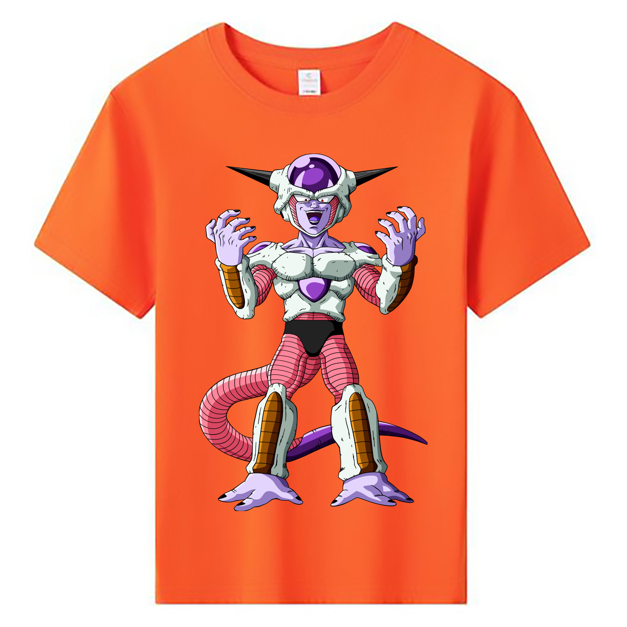 （画像用） ドラゴンボール フリーザ DRAGON BALL Frieza 綿100％キッズTシャツ（フロントプリント）