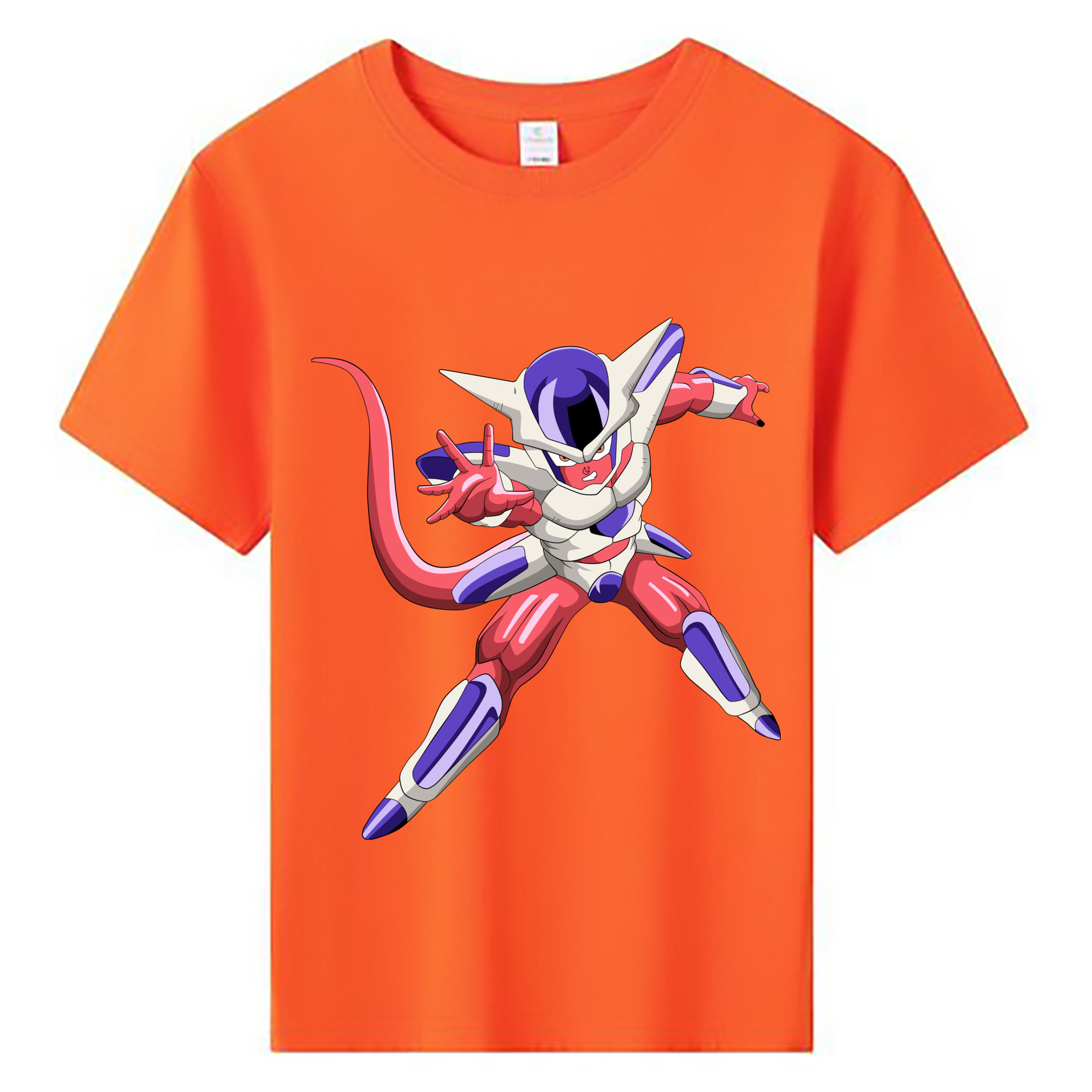 （画像用） ドラゴンボール フリーザ DRAGON BALL Frieza 綿100％キッズTシャツ（フロントプリント）