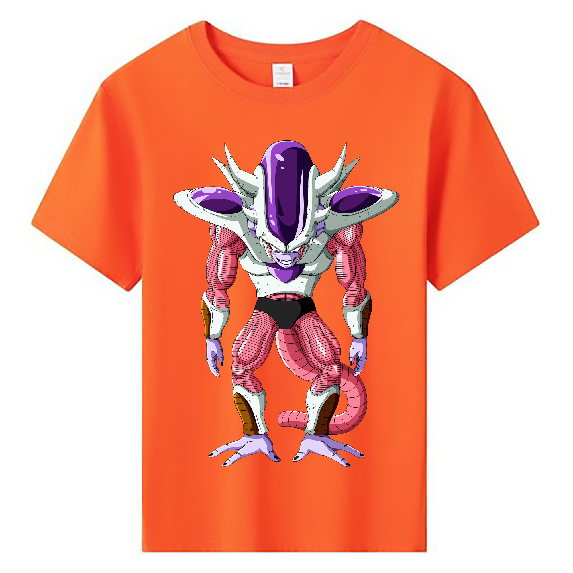 （画像用） ドラゴンボール フリーザ DRAGON BALL Frieza 綿100％キッズTシャツ（フロントプリント）