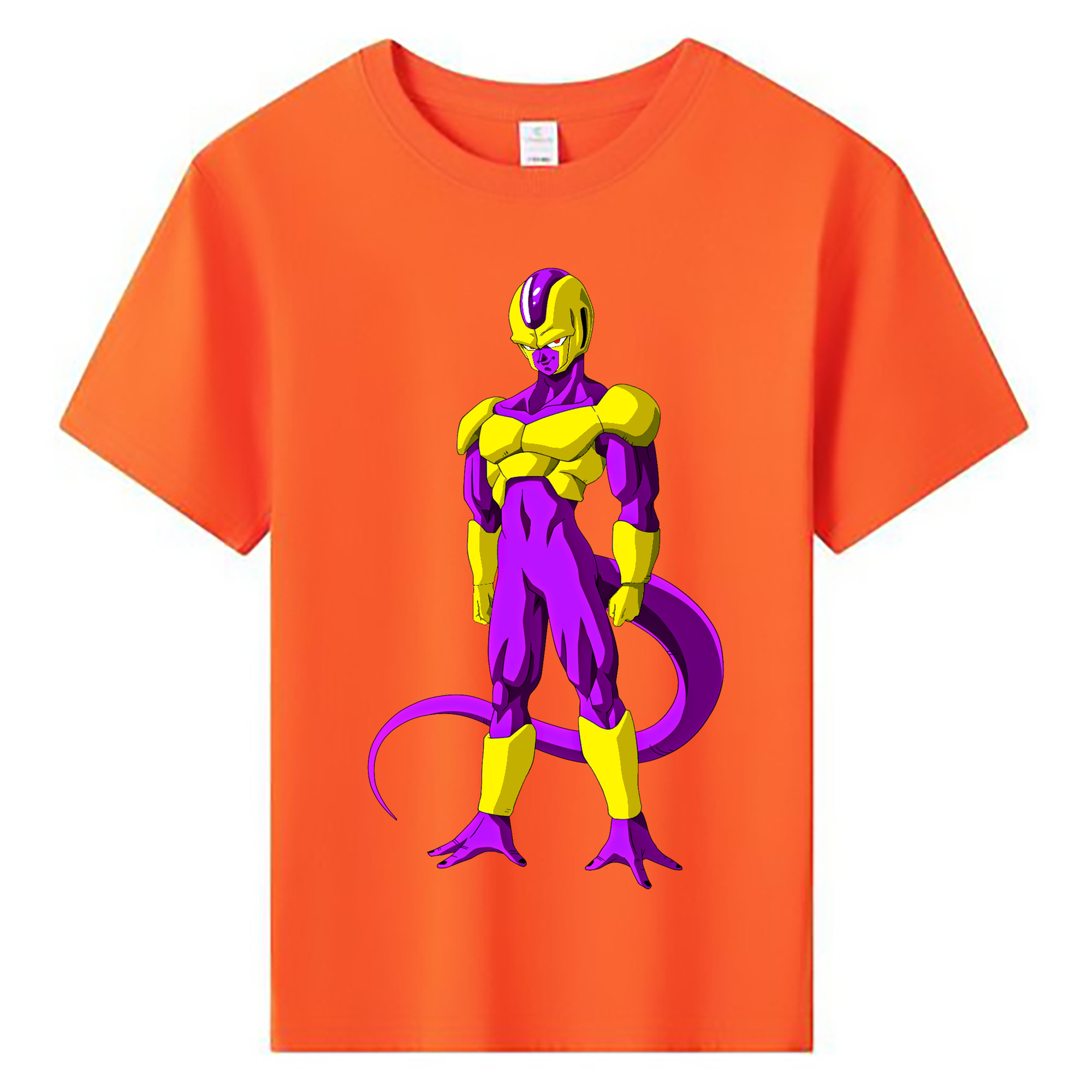 （画像用） ドラゴンボール フリーザ DRAGON BALL Frieza 綿100％キッズTシャツ（フロントプリント）