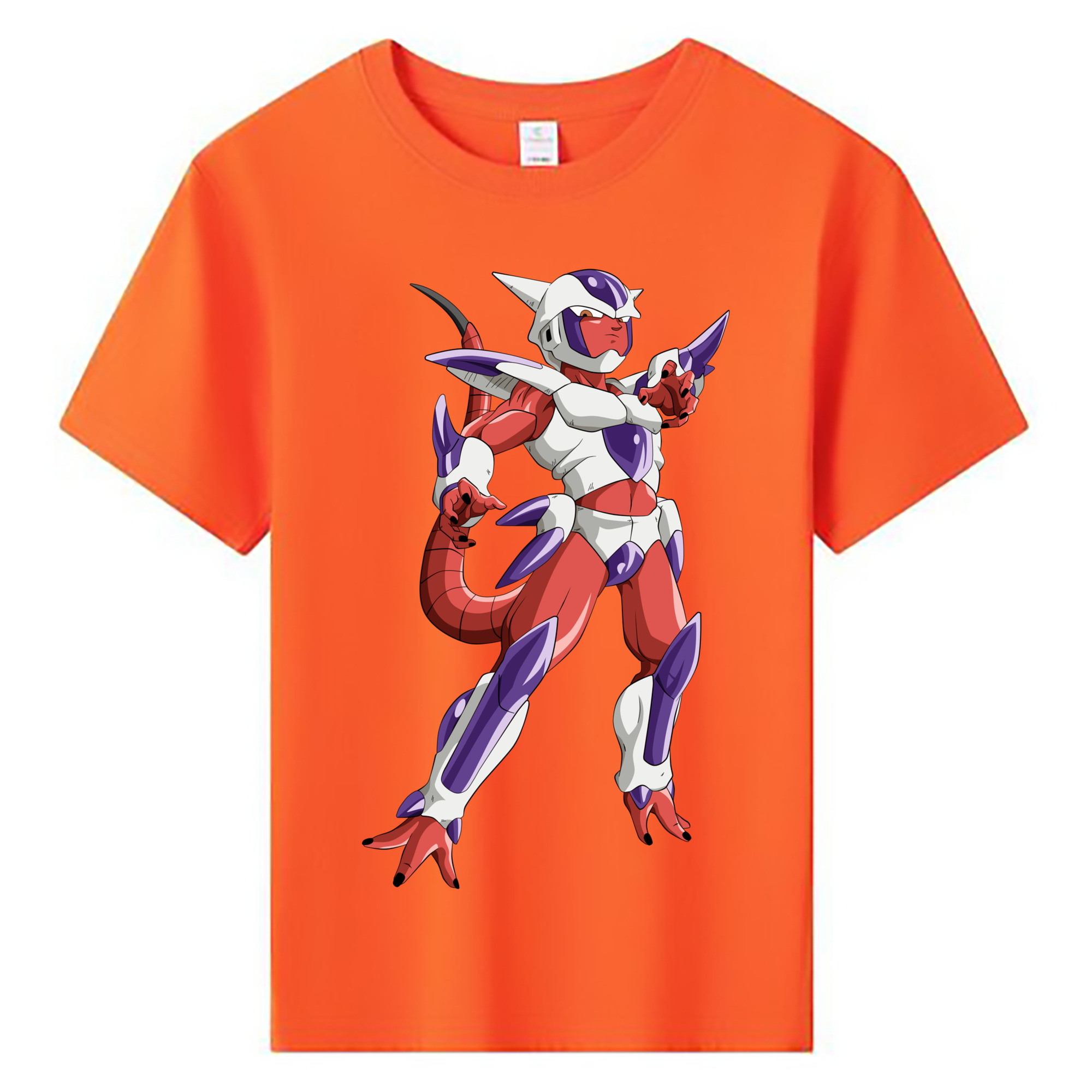 （画像用） ドラゴンボール フリーザ DRAGON BALL Frieza 綿100％キッズTシャツ（フロントプリント）