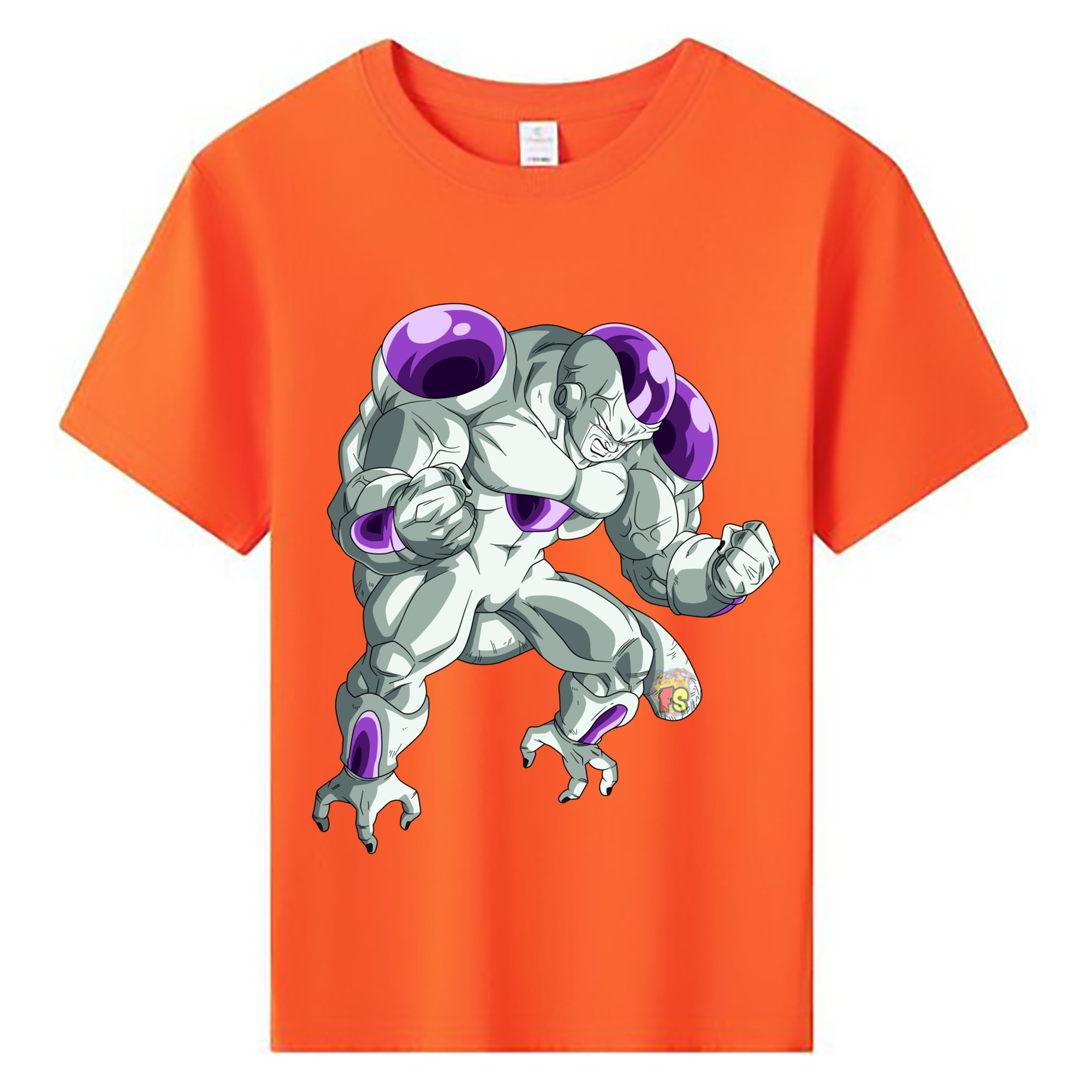 （画像用） ドラゴンボール フリーザ DRAGON BALL Frieza 綿100％キッズTシャツ（フロントプリント）