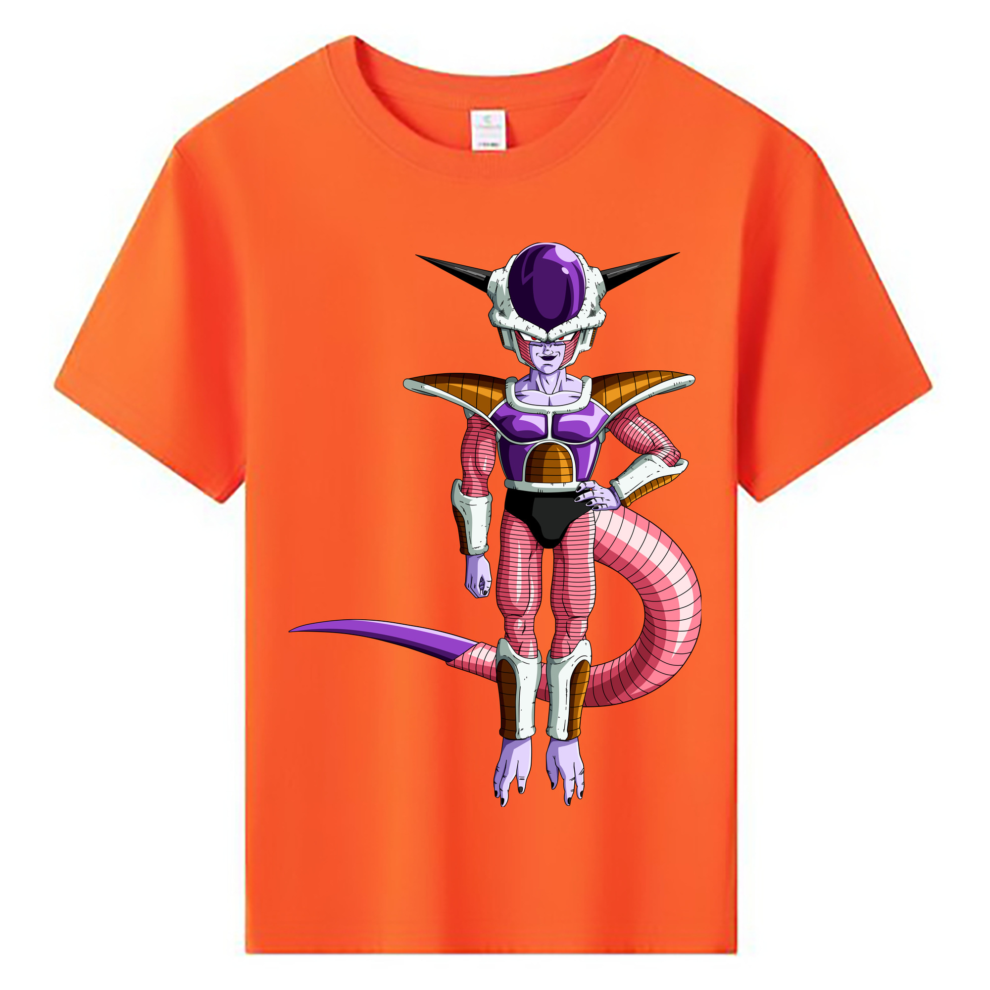 （画像用） ドラゴンボール フリーザ DRAGON BALL Frieza 綿100％キッズTシャツ（フロントプリント）