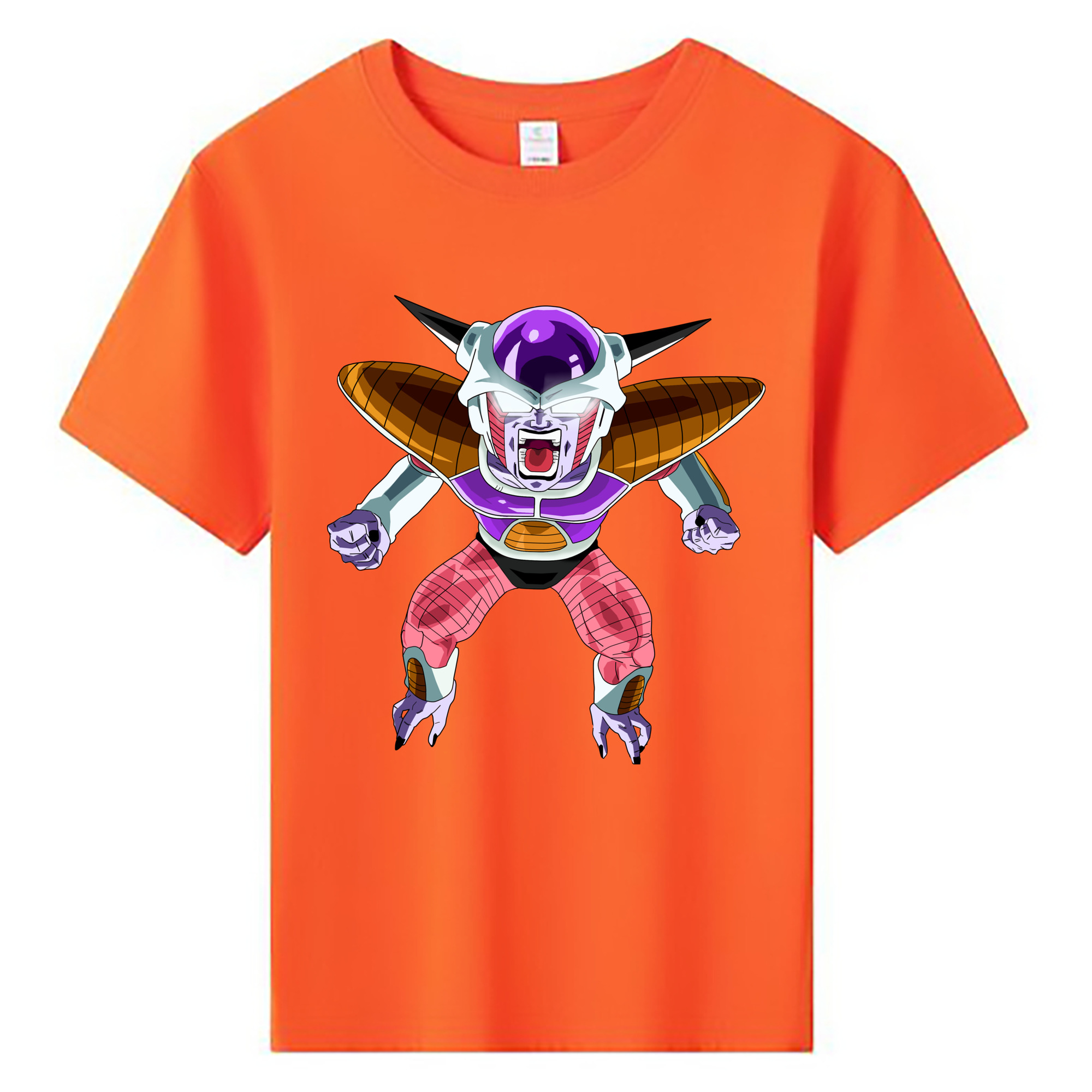 （画像用） ドラゴンボール フリーザ DRAGON BALL Frieza 綿100％キッズTシャツ（フロントプリント）