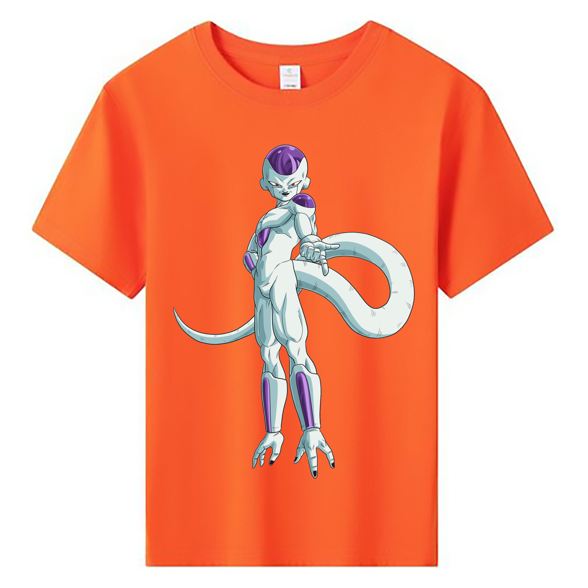 （画像用） ドラゴンボール フリーザ DRAGON BALL Frieza 綿100％キッズTシャツ（フロントプリント）