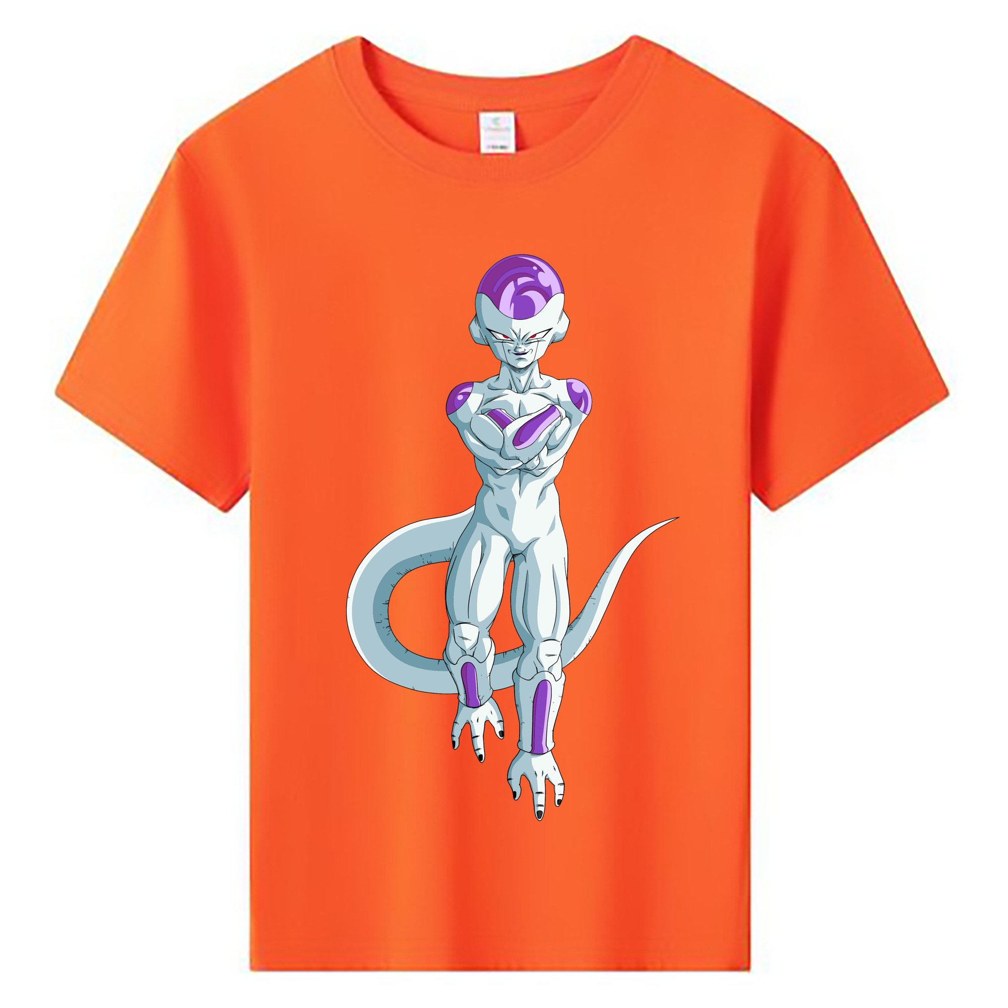 （画像用） ドラゴンボール フリーザ DRAGON BALL Frieza 綿100％キッズTシャツ（フロントプリント）