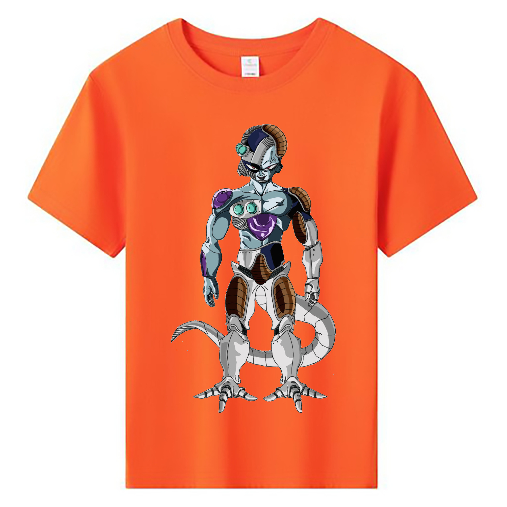（画像用） ドラゴンボール クウラ DRAGON BALL Cooler Coora 綿100％キッズTシャツ（フロントプリント）