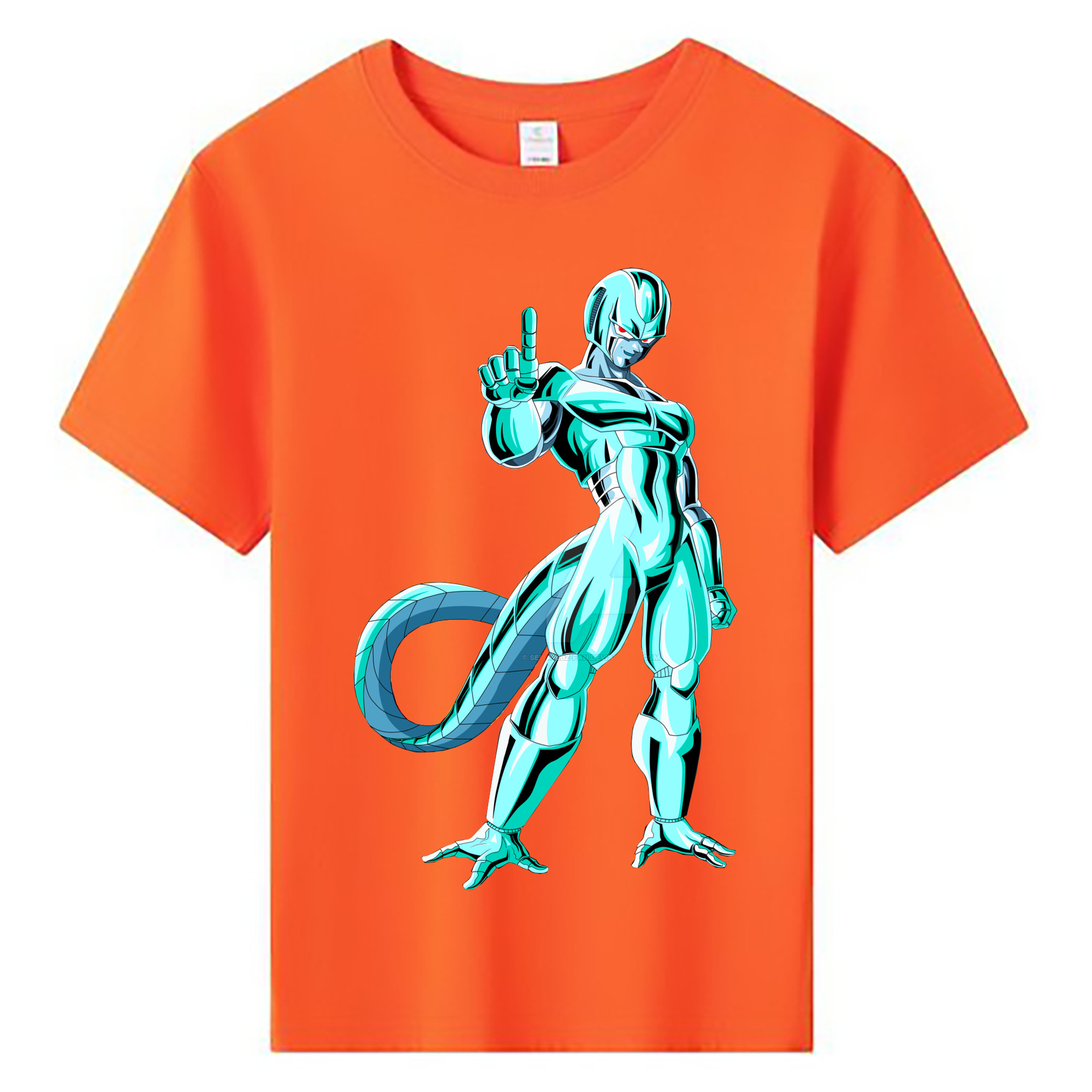 （画像用） ドラゴンボール クウラ DRAGON BALL Cooler Coora 綿100％キッズTシャツ（フロントプリント）