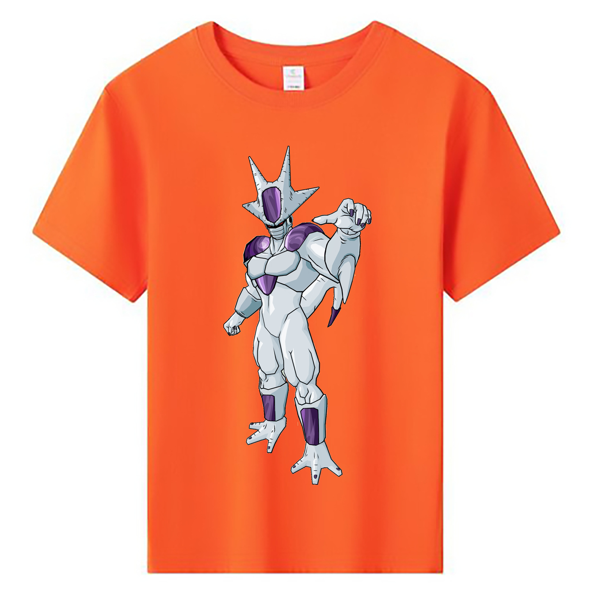 （画像用） ドラゴンボール クウラ DRAGON BALL Cooler Coora 綿100％キッズTシャツ（フロントプリント）