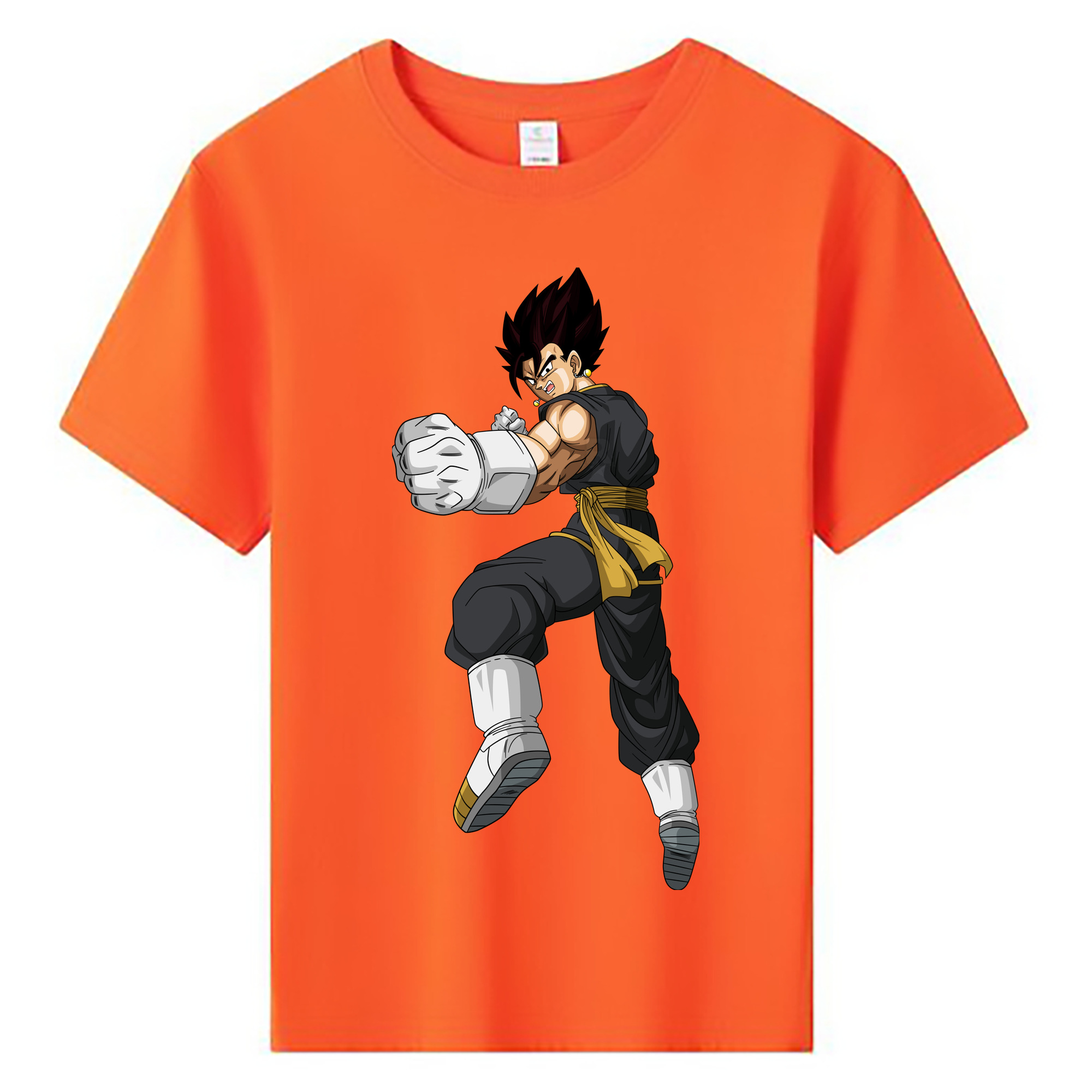 （画像用） ドラゴンボール ベジット DRAGON BALL Vegetto 綿100％キッズTシャツ（フロントプリント）