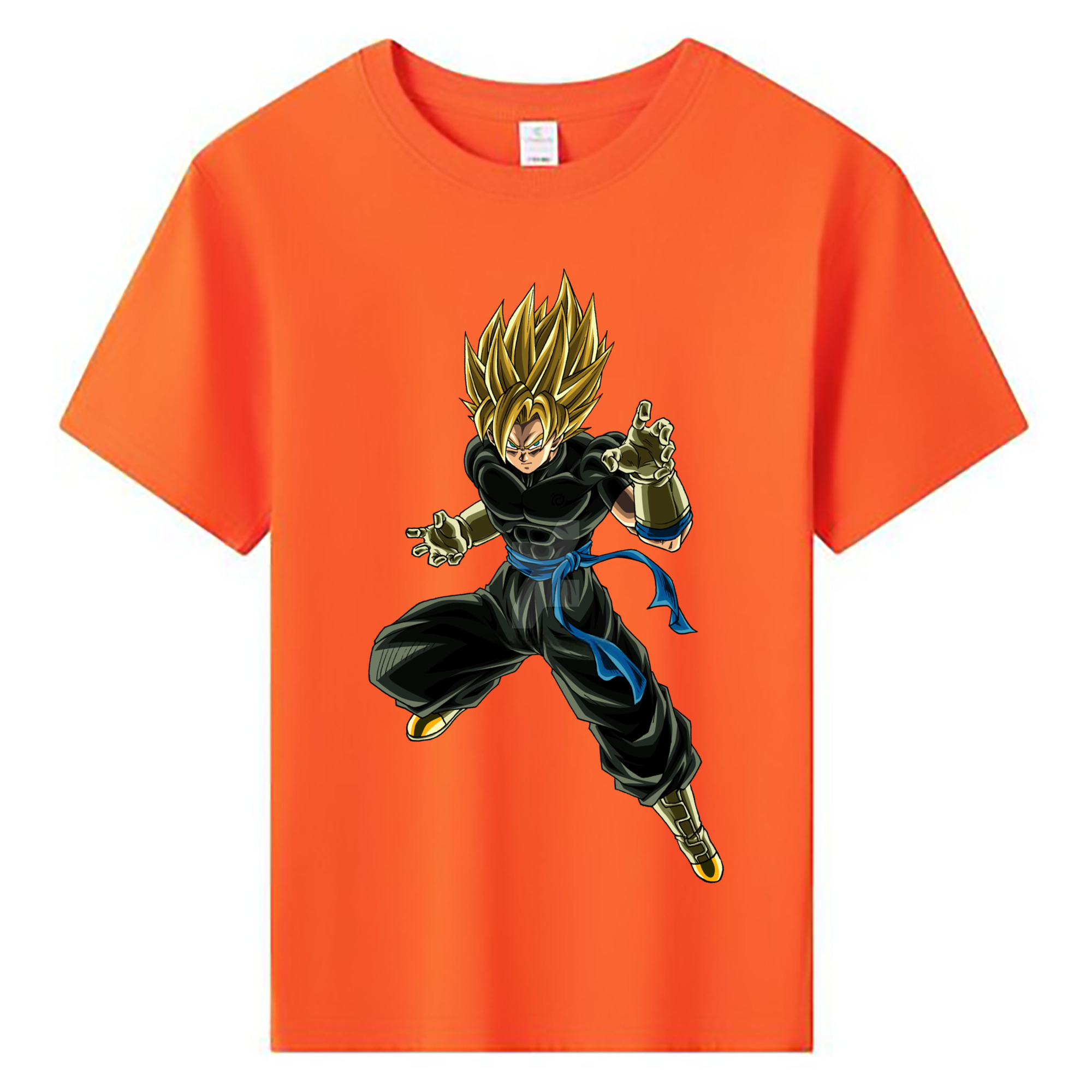 （画像用） ドラゴンボール ベジット DRAGON BALL Vegetto 綿100％キッズTシャツ（フロントプリント）
