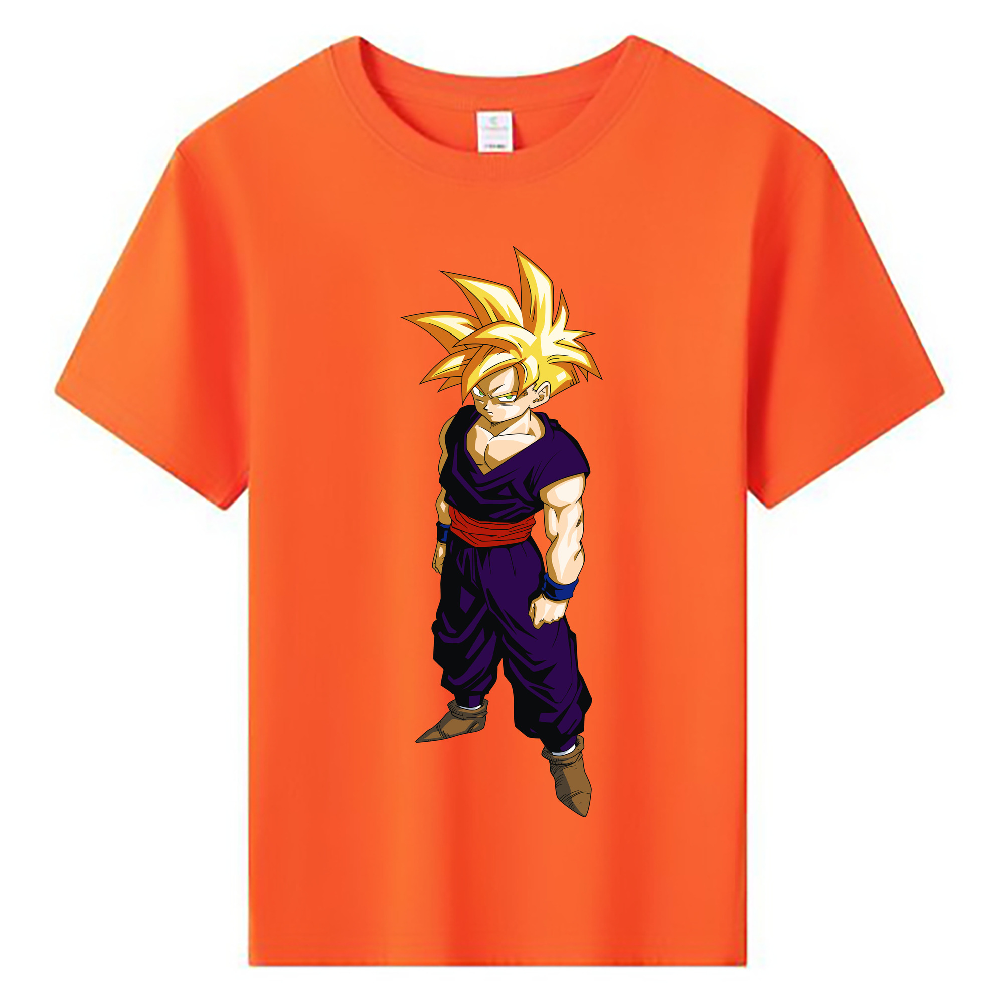 （画像用） ドラゴンボール ベジット DRAGON BALL Vegetto 綿100％キッズTシャツ（フロントプリント）