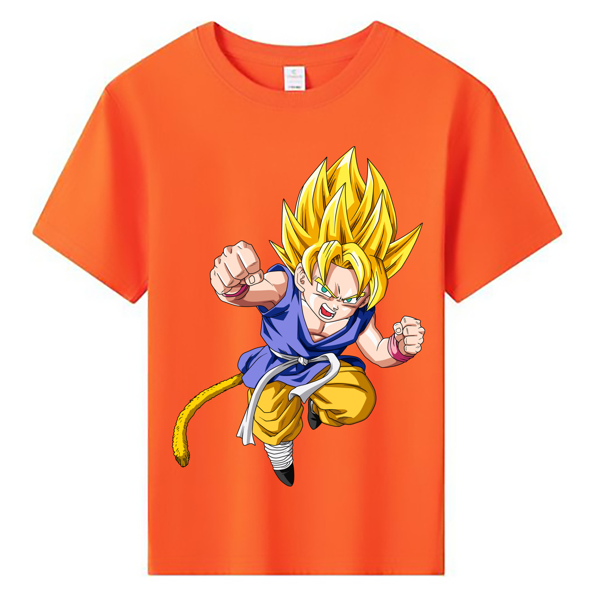 （画像用） ドラゴンボール ベジット DRAGON BALL Vegetto 綿100％キッズTシャツ（フロントプリント）