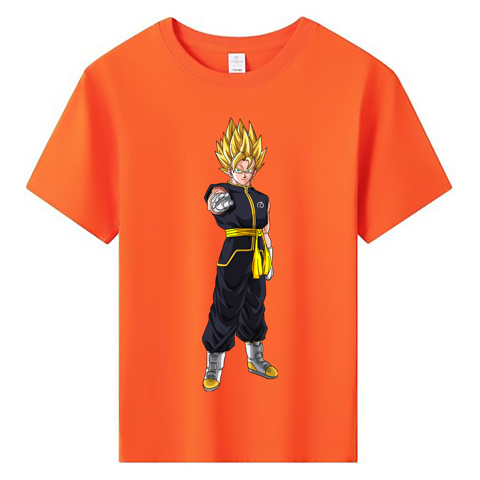 （画像用） ドラゴンボール ベジット DRAGON BALL Vegetto 綿100％キッズTシャツ（フロントプリント）