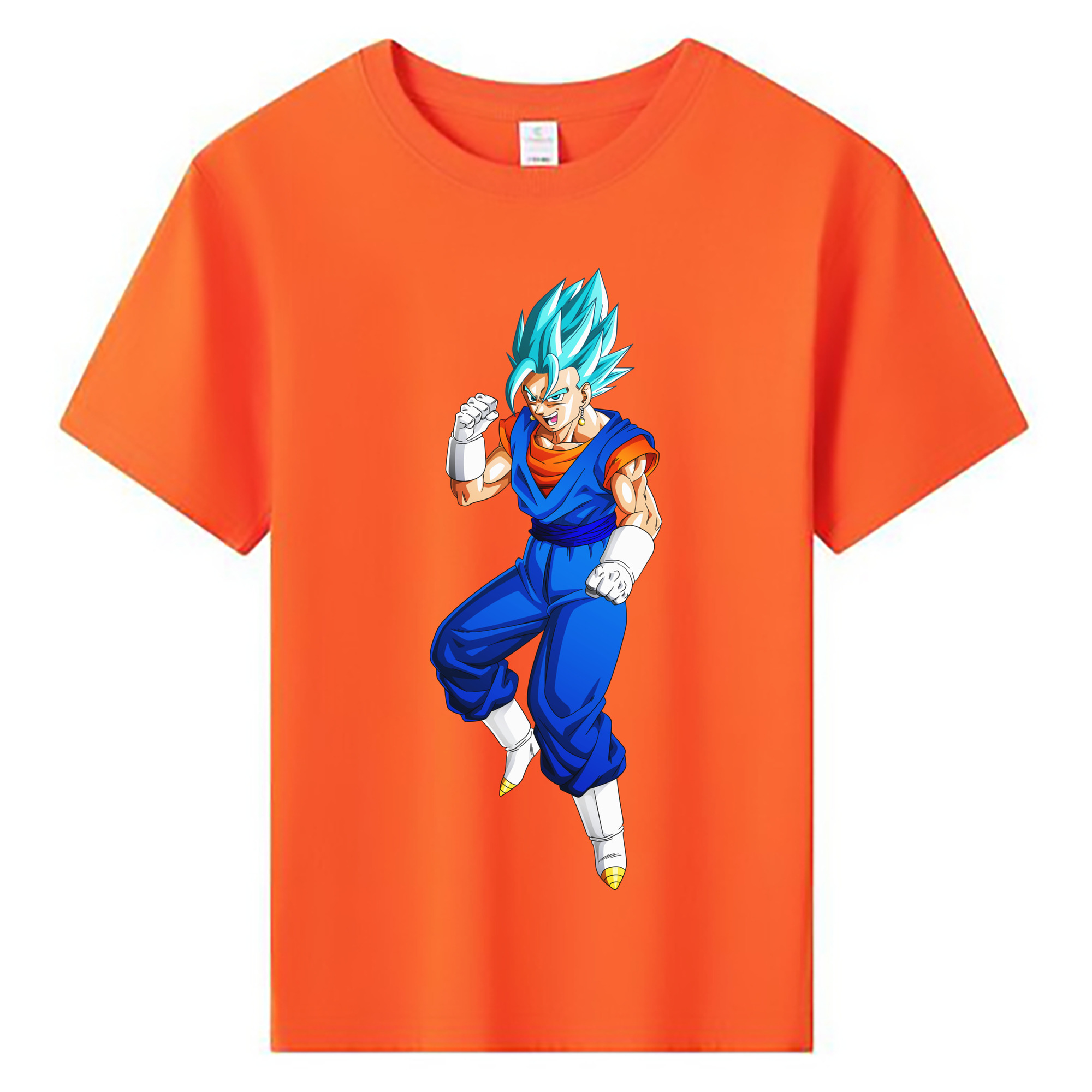 （画像用） ドラゴンボール ベジット DRAGON BALL Vegetto 綿100％キッズTシャツ（フロントプリント）