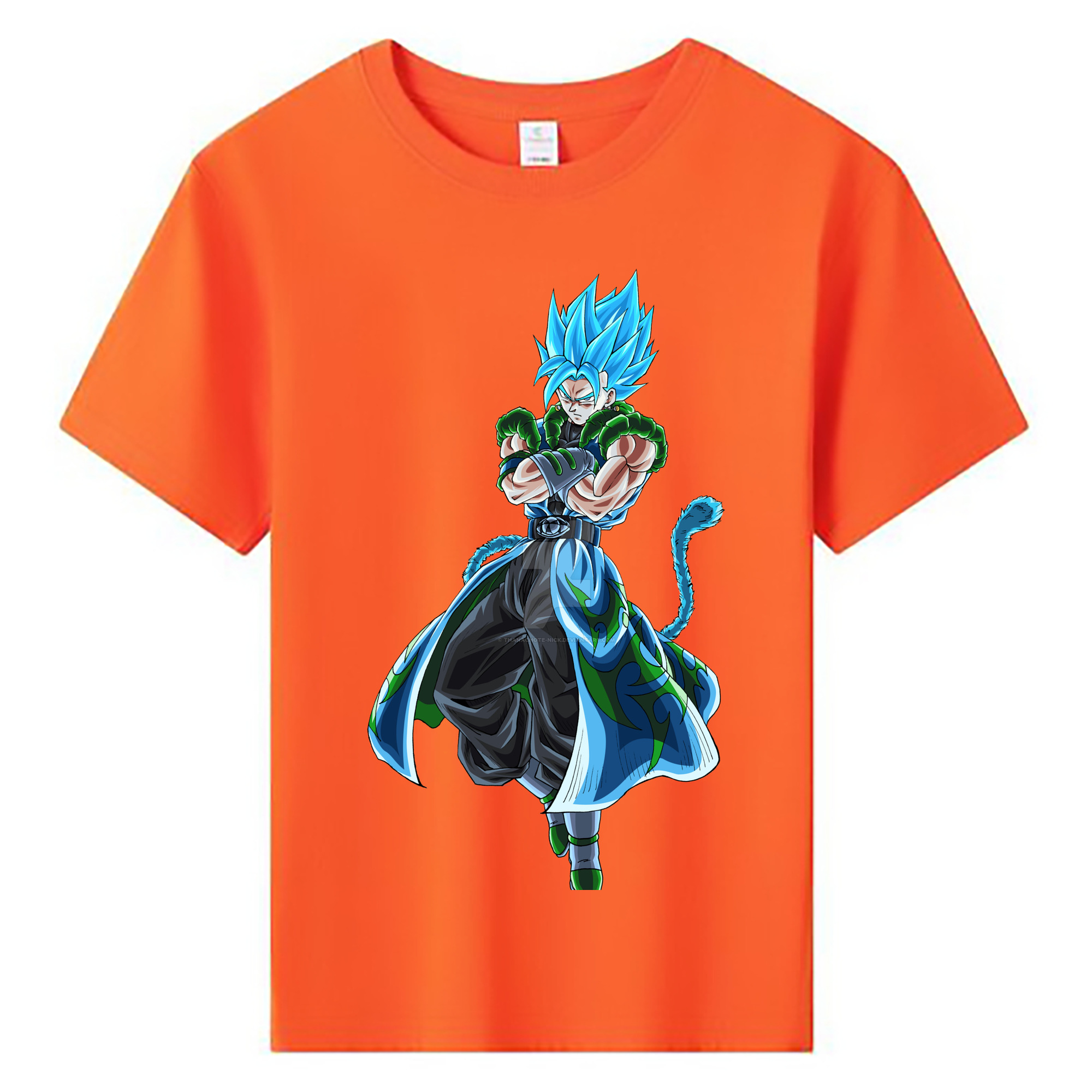 （画像用） ドラゴンボール ベジット DRAGON BALL Vegetto 綿100％キッズTシャツ（フロントプリント）